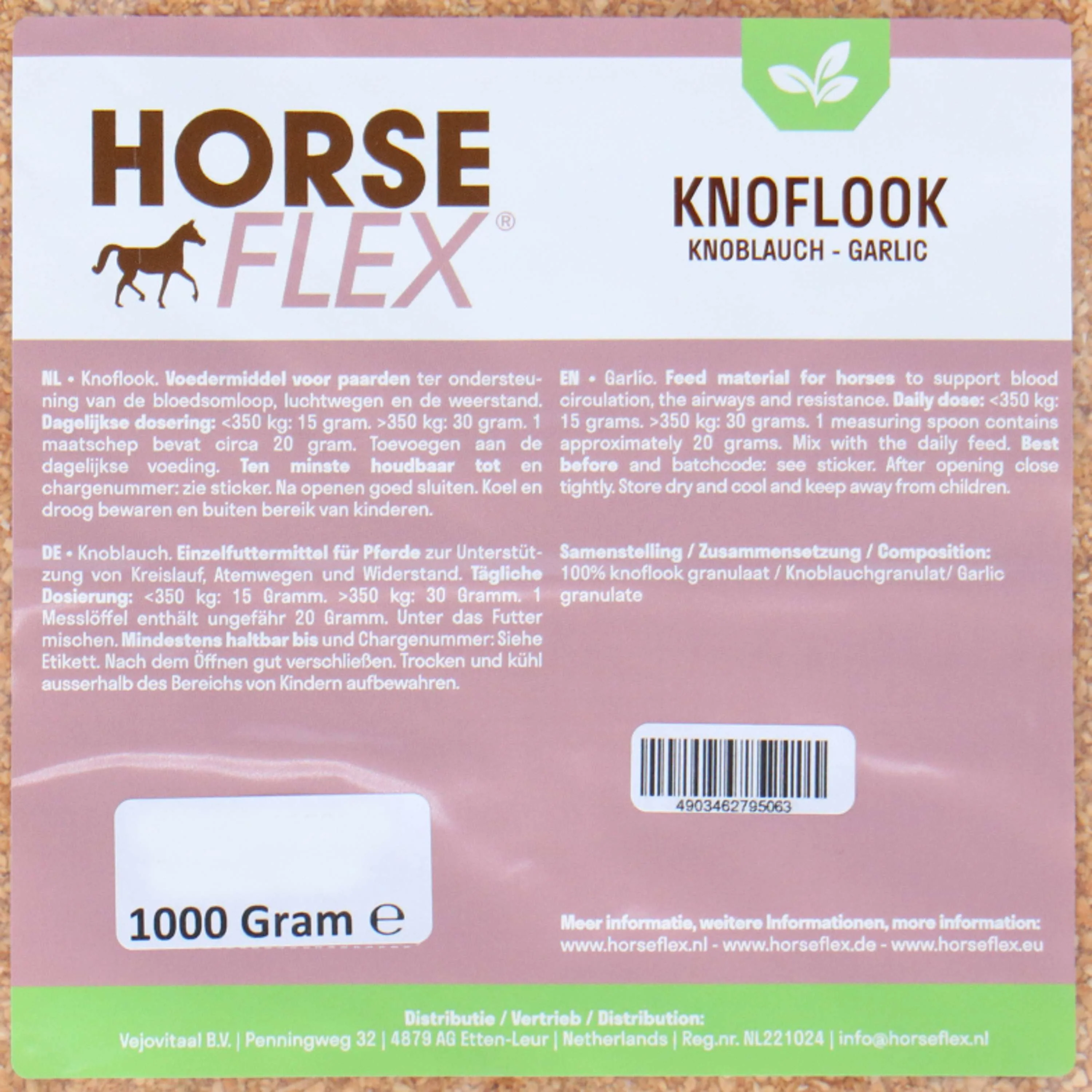 HorseFlex Granulés d'Ail Remplissage - Image 3