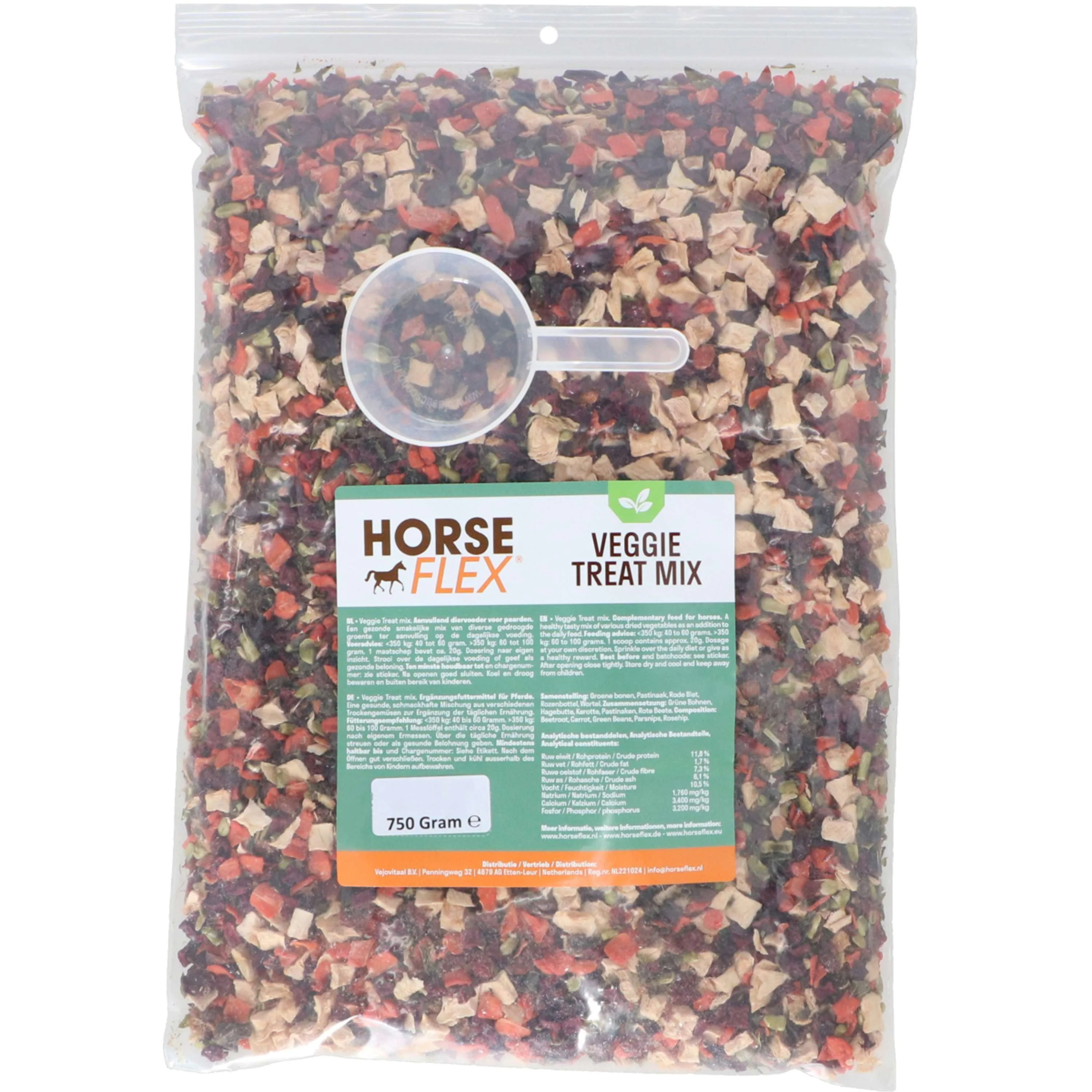 HorseFlex Mélange de friandises aux légumes Recharge - Image 2