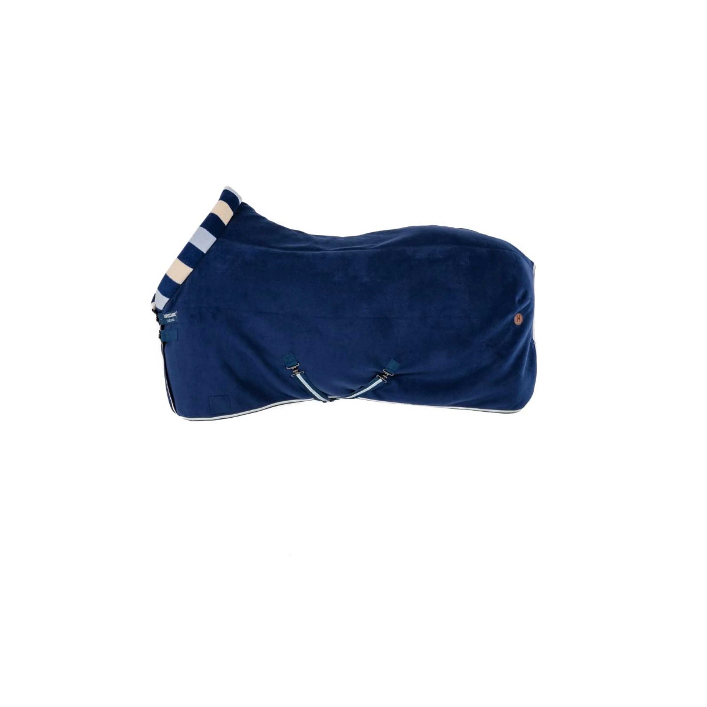 Horseware Cosy Fleece Cooler Newmarket Witney Navy - Image 5