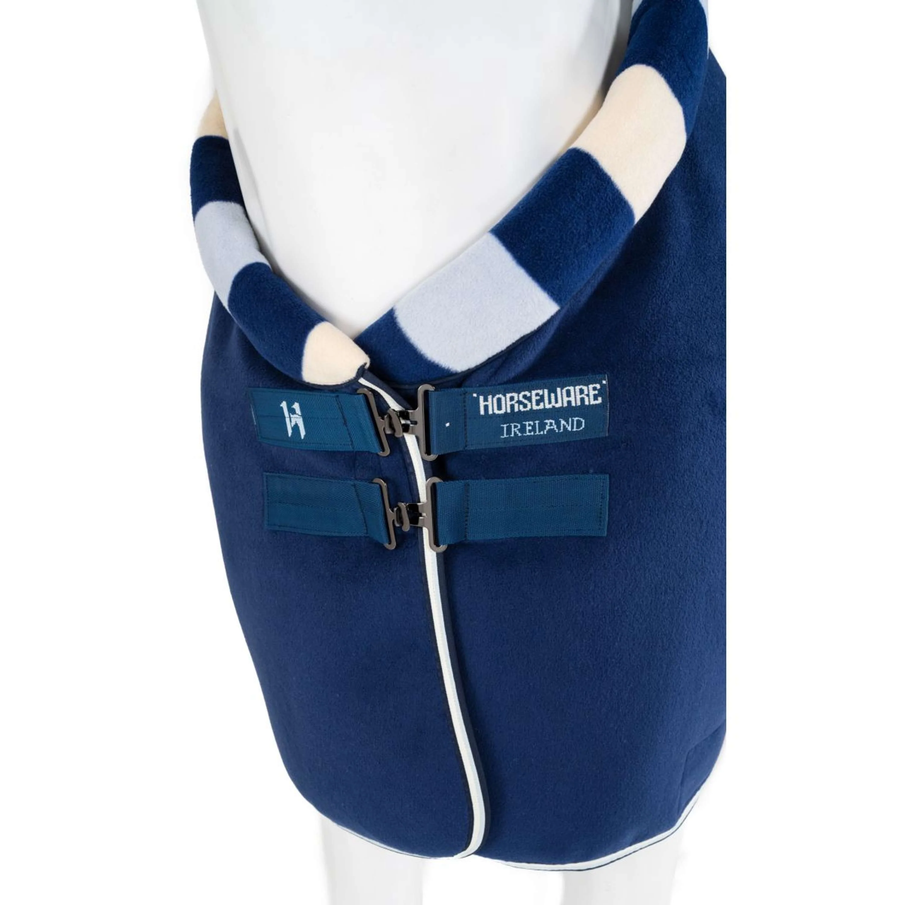 Horseware Cosy Fleece Cooler Newmarket Witney Navy - Image 6