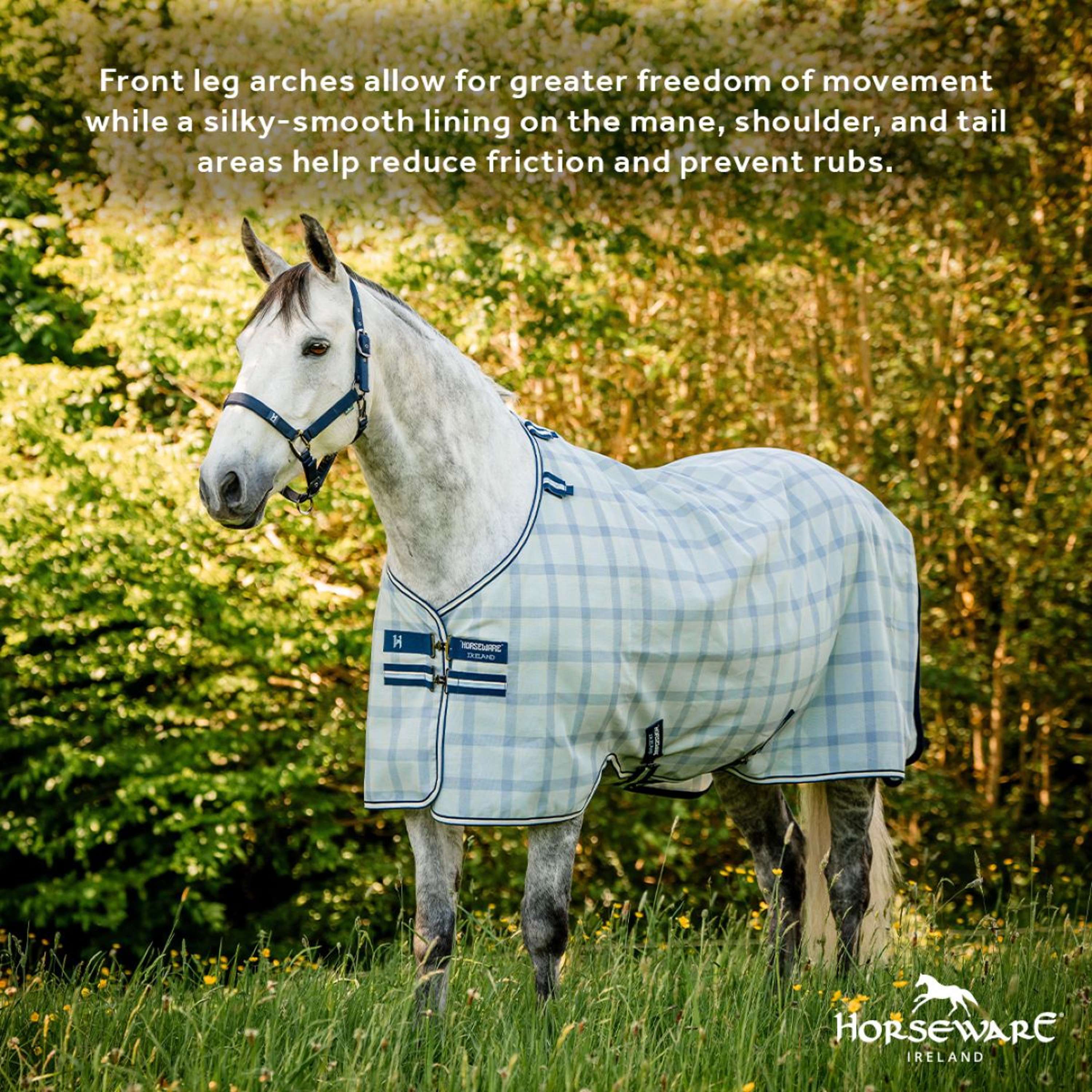 Horseware Couverture Anti-Mouches Newmarket Pony Witney Navy - Image 5