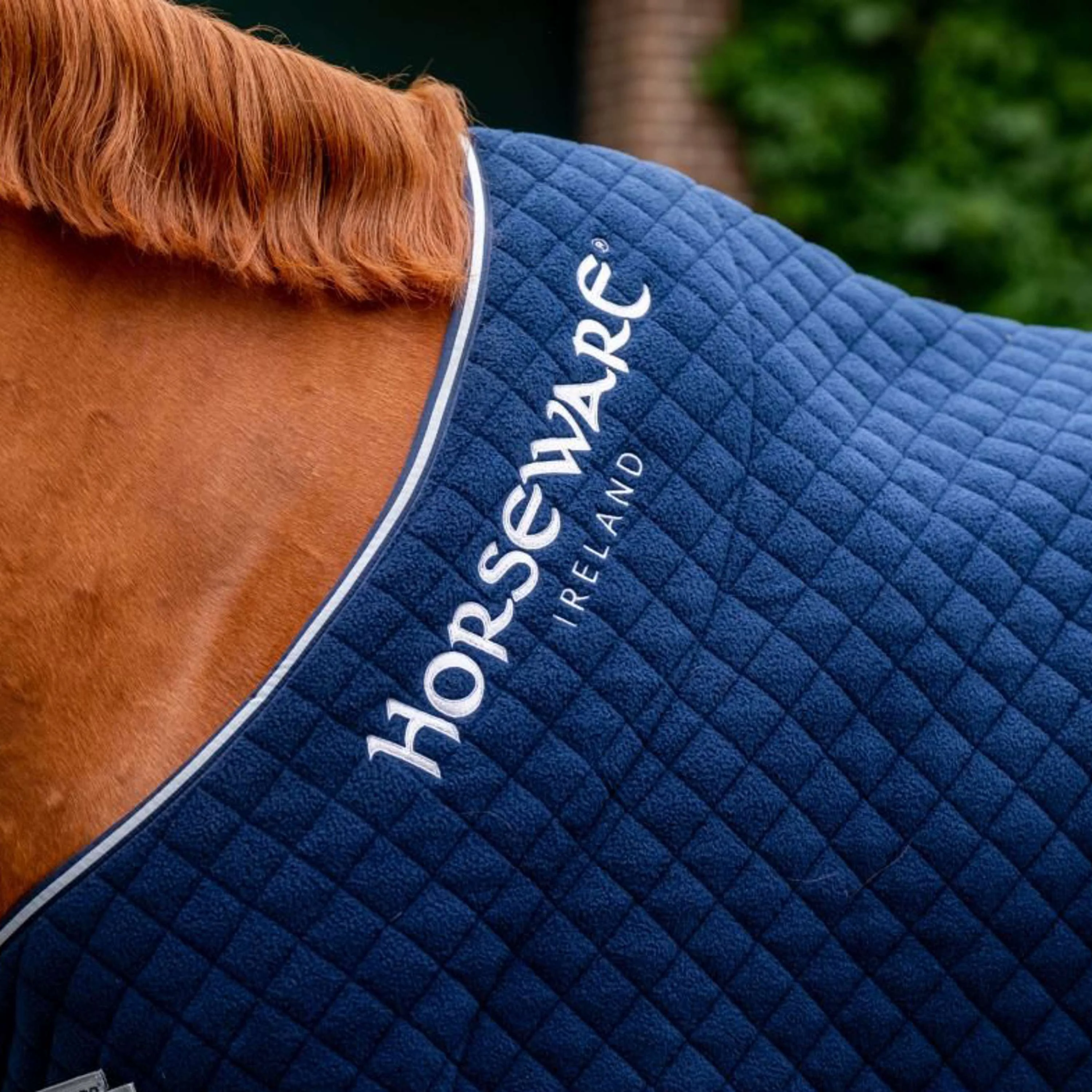 Horseware Couverture Rafraîchissante Autumn Marine/Argent - Image 3