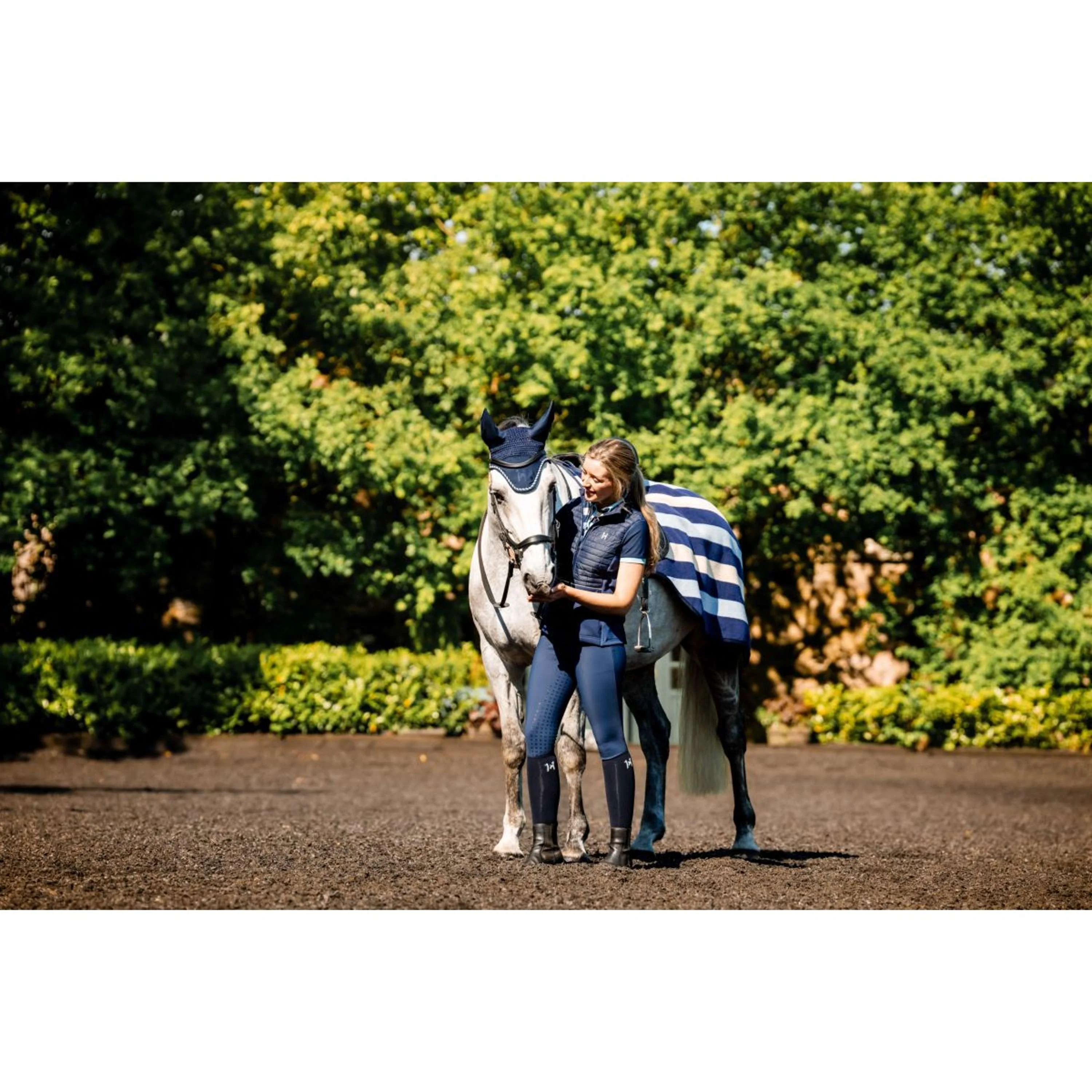 Horseware Couvre-reins Newmarket Witney Navy - Image 5