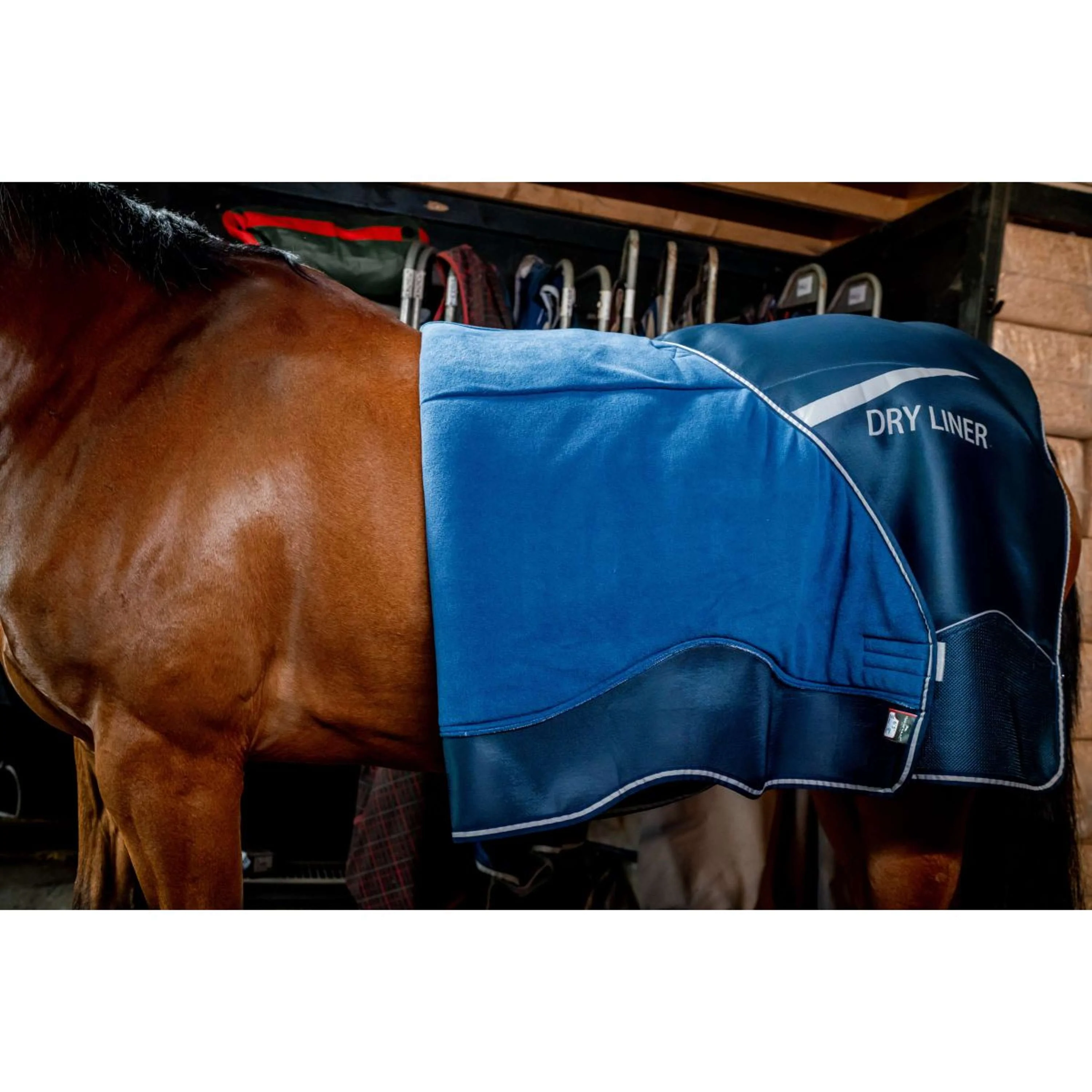 Horseware Dry Liner Marine/Argent - Image 5