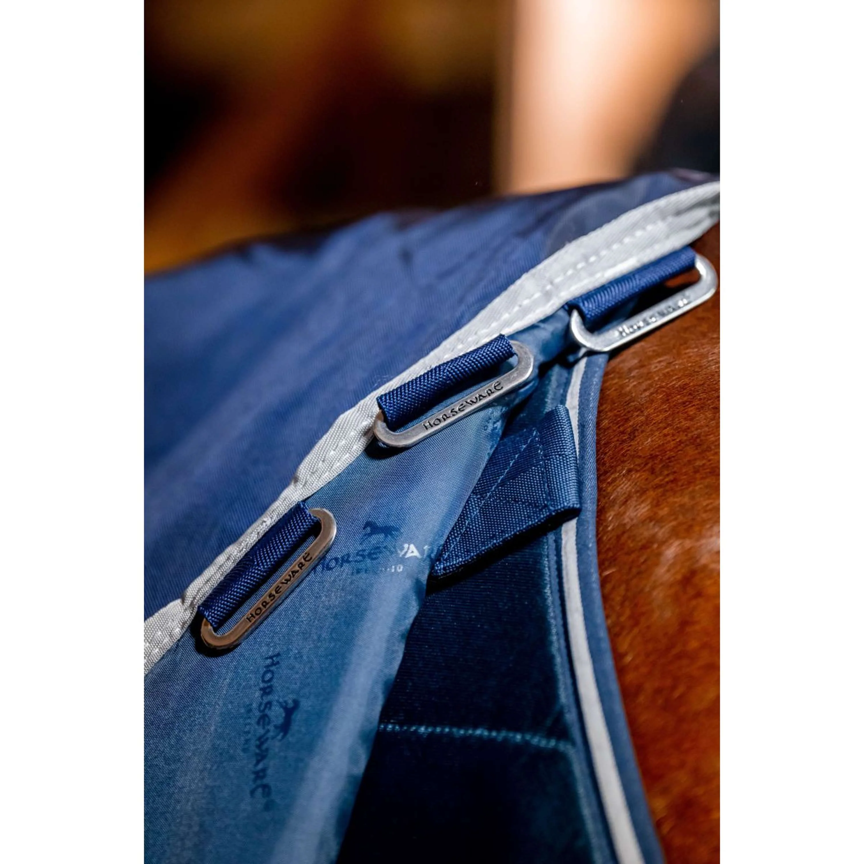 Horseware Dry Liner Marine/Argent - Image 8