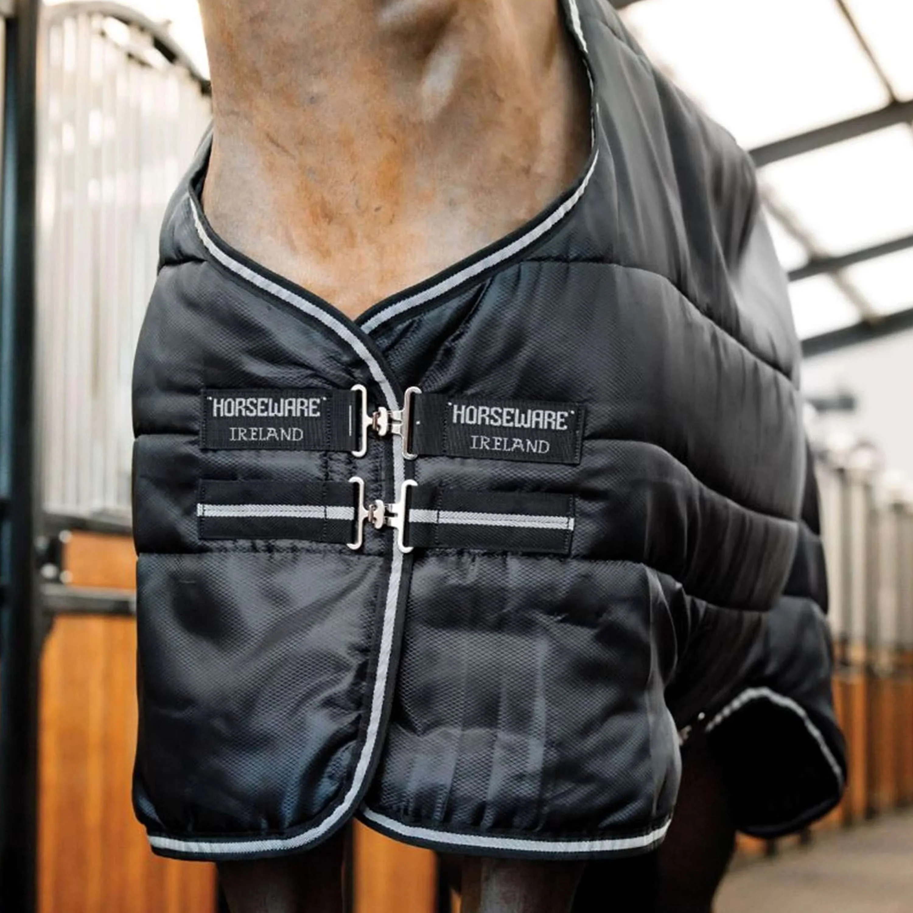 Horseware Easy-Layer Stable Plus Heavy 400g Noir/Noir - Image 3