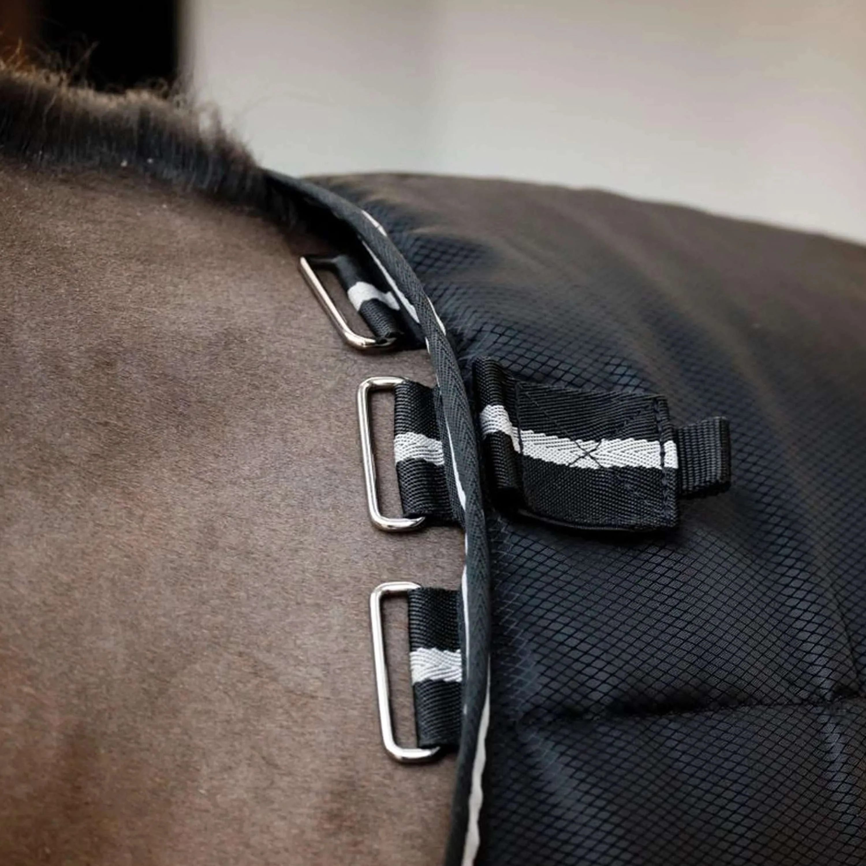 Horseware Easy-Layer Stable Plus Heavy 400g Noir/Noir - Image 4
