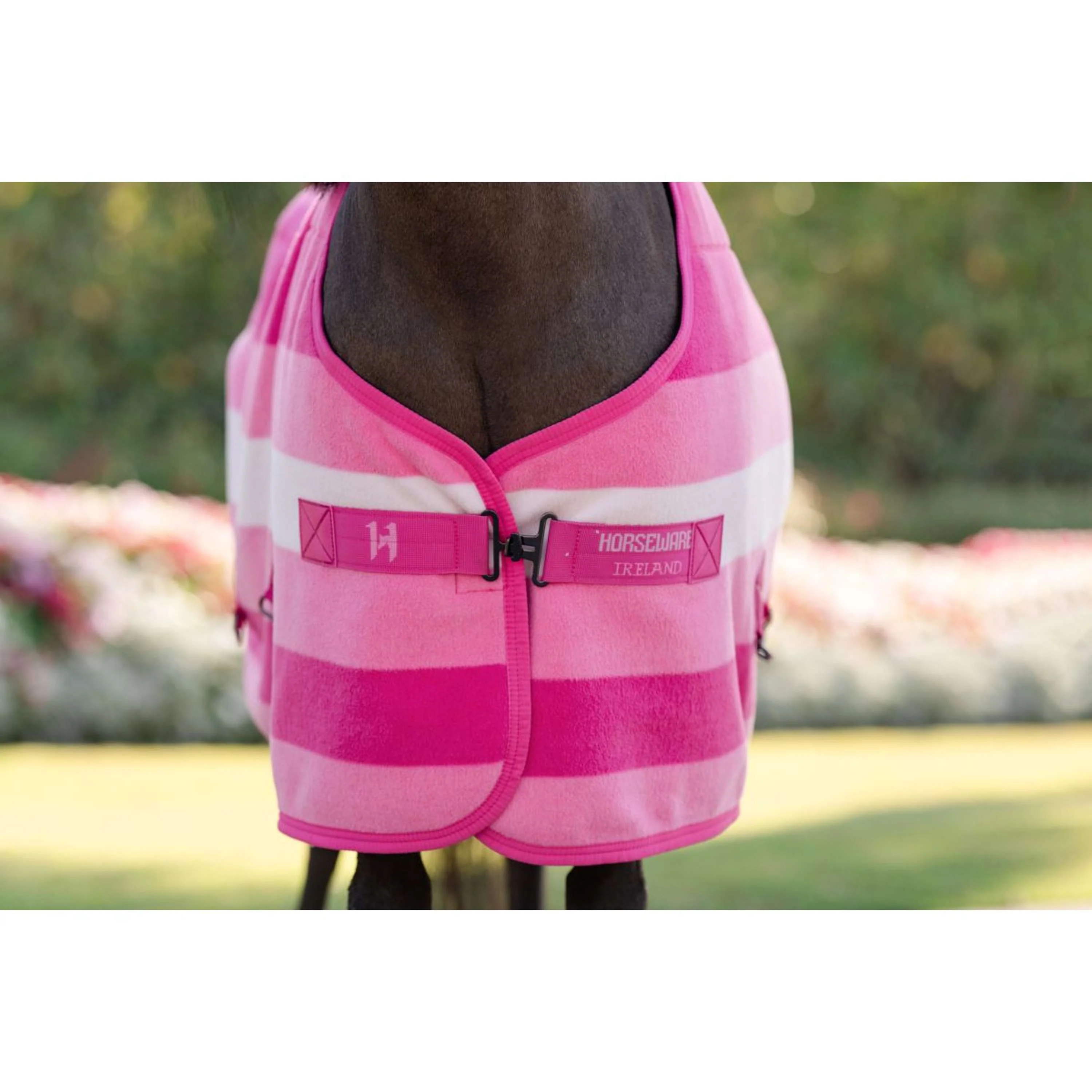 Horseware Fleece Cooler Newmarket Petite Witney Pink - Image 2