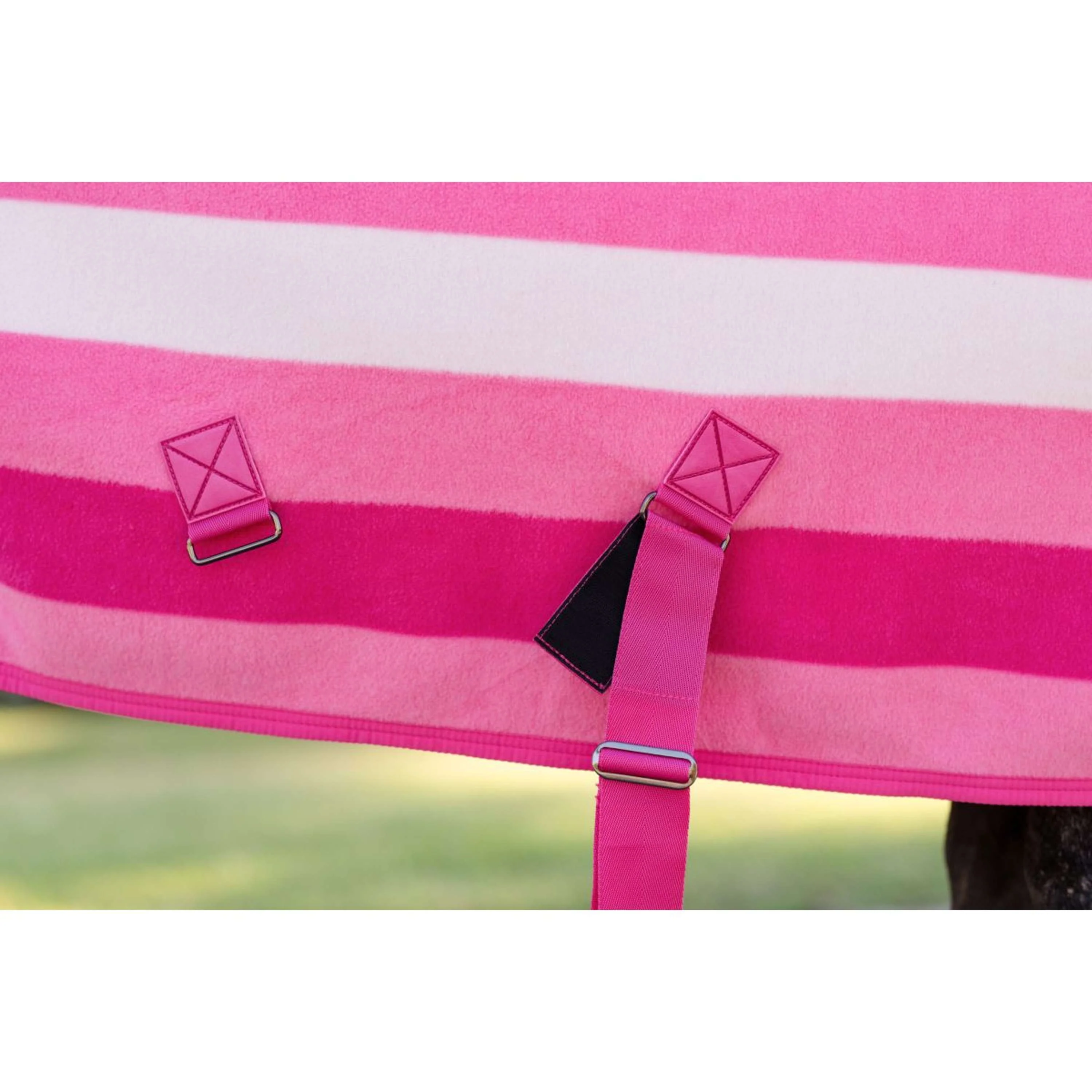 Horseware Fleece Cooler Newmarket Petite Witney Pink - Image 4