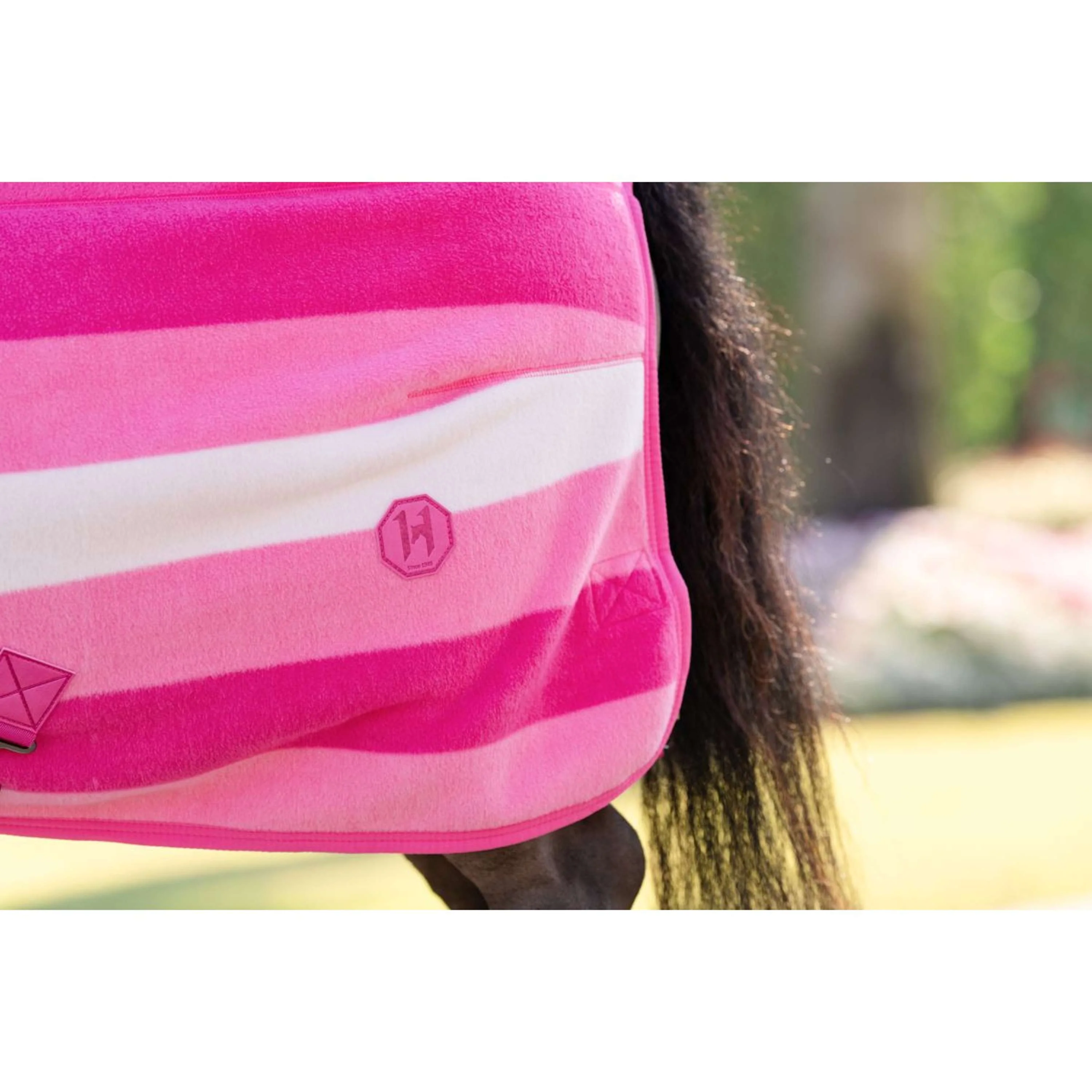 Horseware Fleece Cooler Newmarket Petite Witney Pink - Image 5