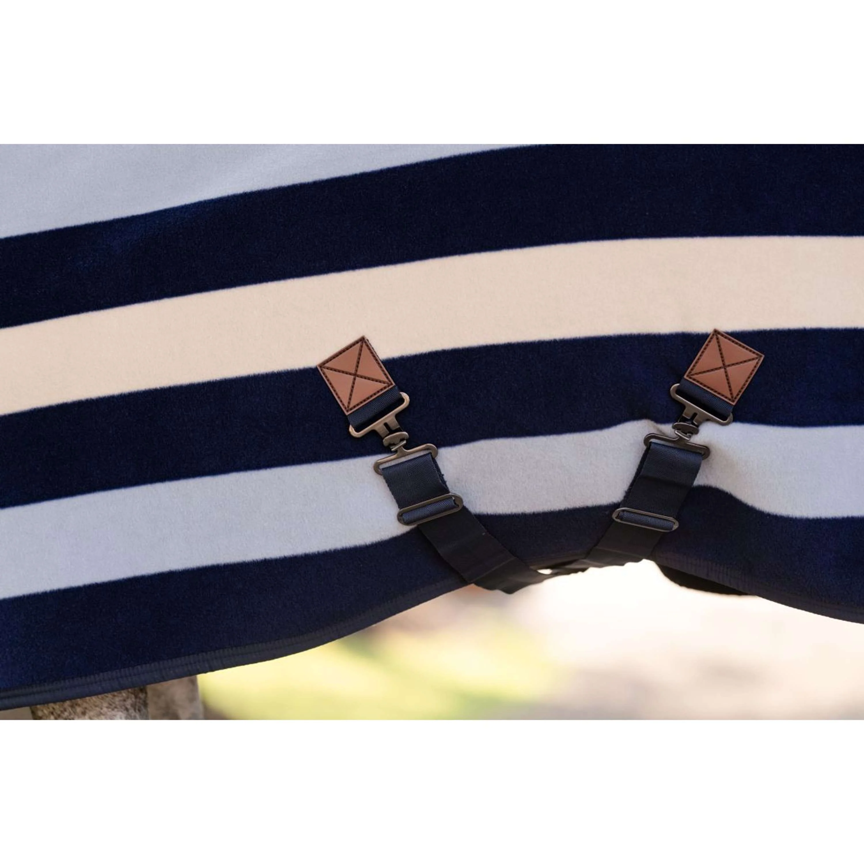 Horseware Fleece Cooler Newmarket Pony Witney Navy - Image 3