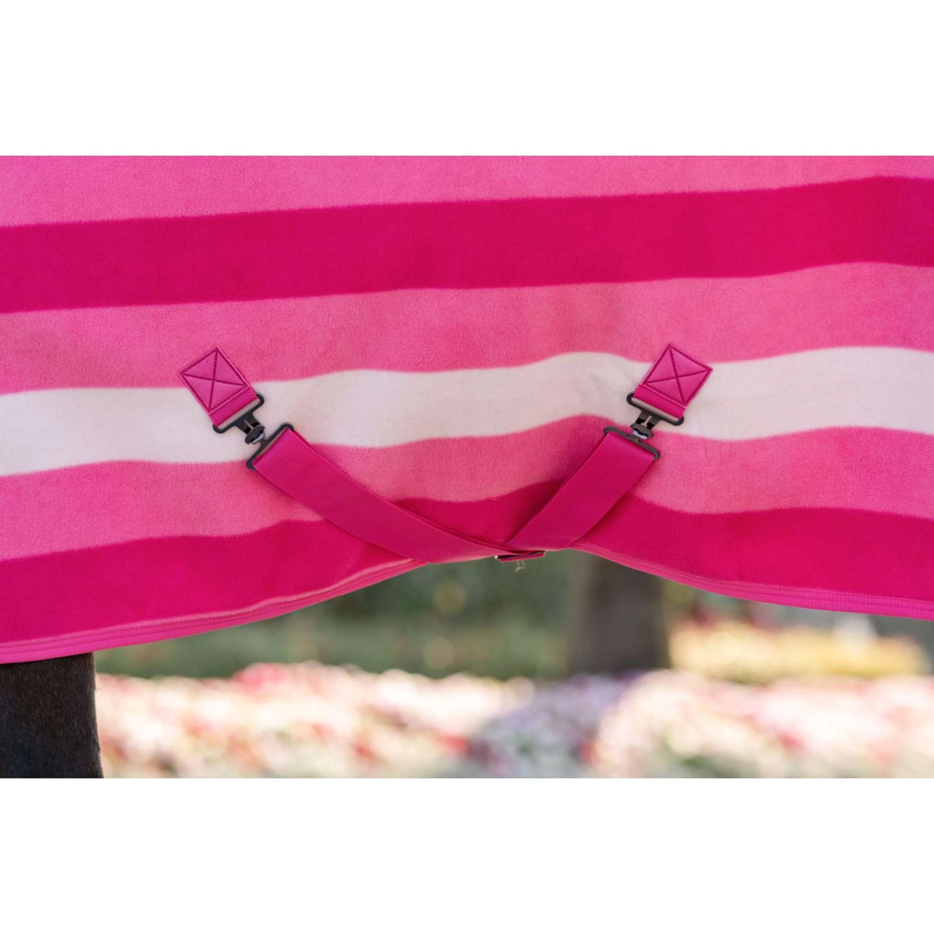 Horseware Fleece Cooler Newmarket Witney Pink - Image 6