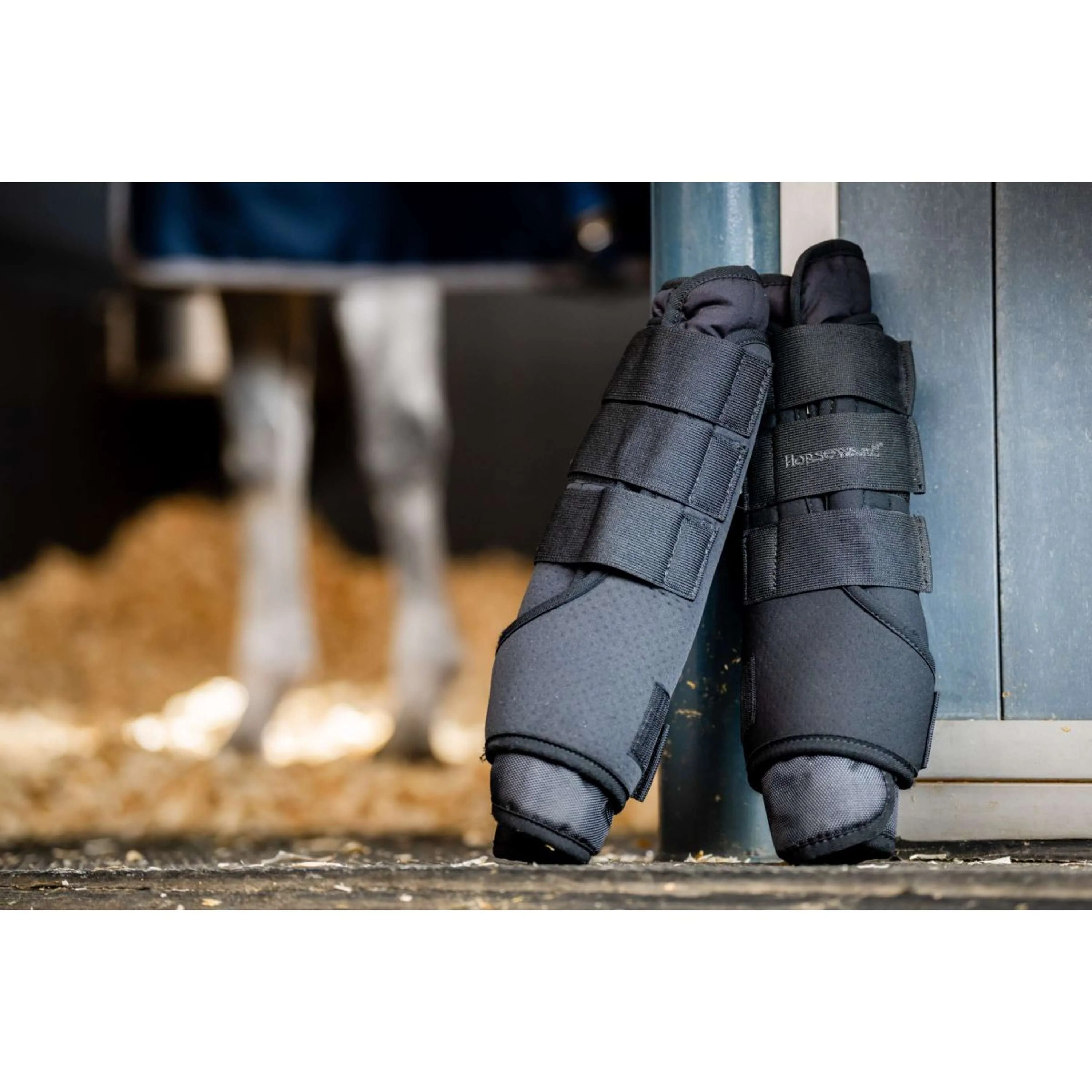 Horseware Guêtres d'écurie Pro Bamboo Noir - Image 3