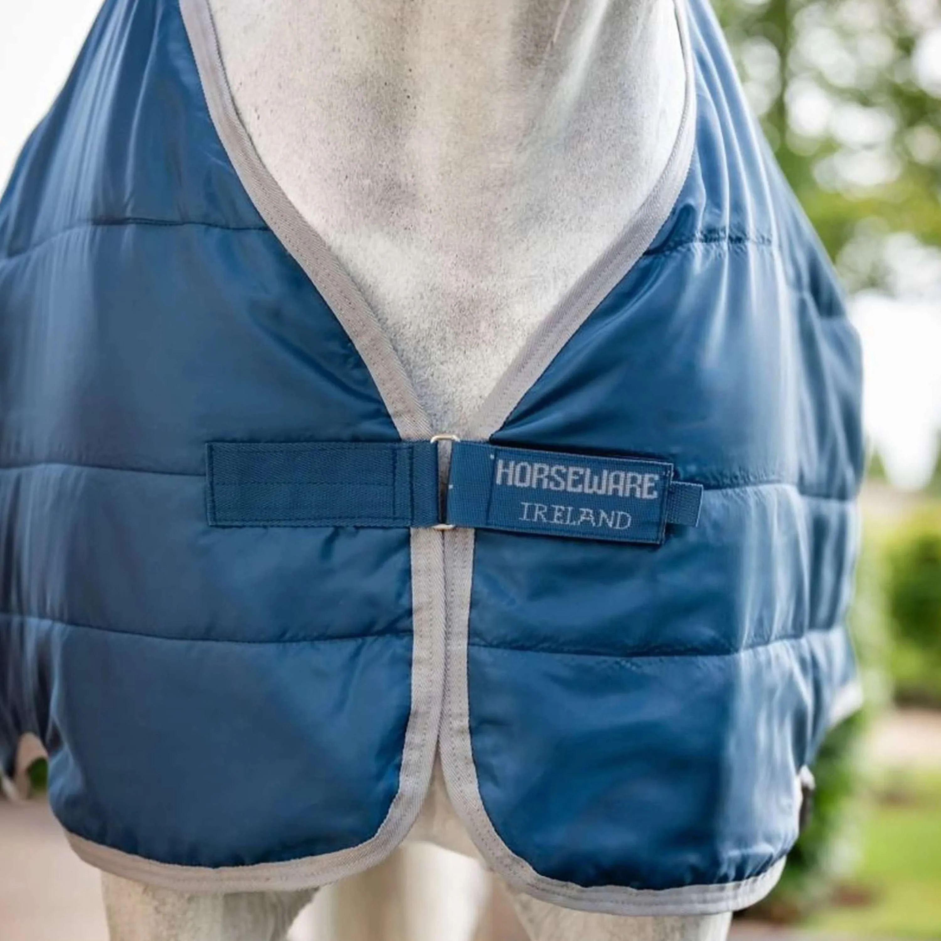 Horseware Ionic Therapy Liner 200g Imperial Blue/Silver/Navy - Image 4