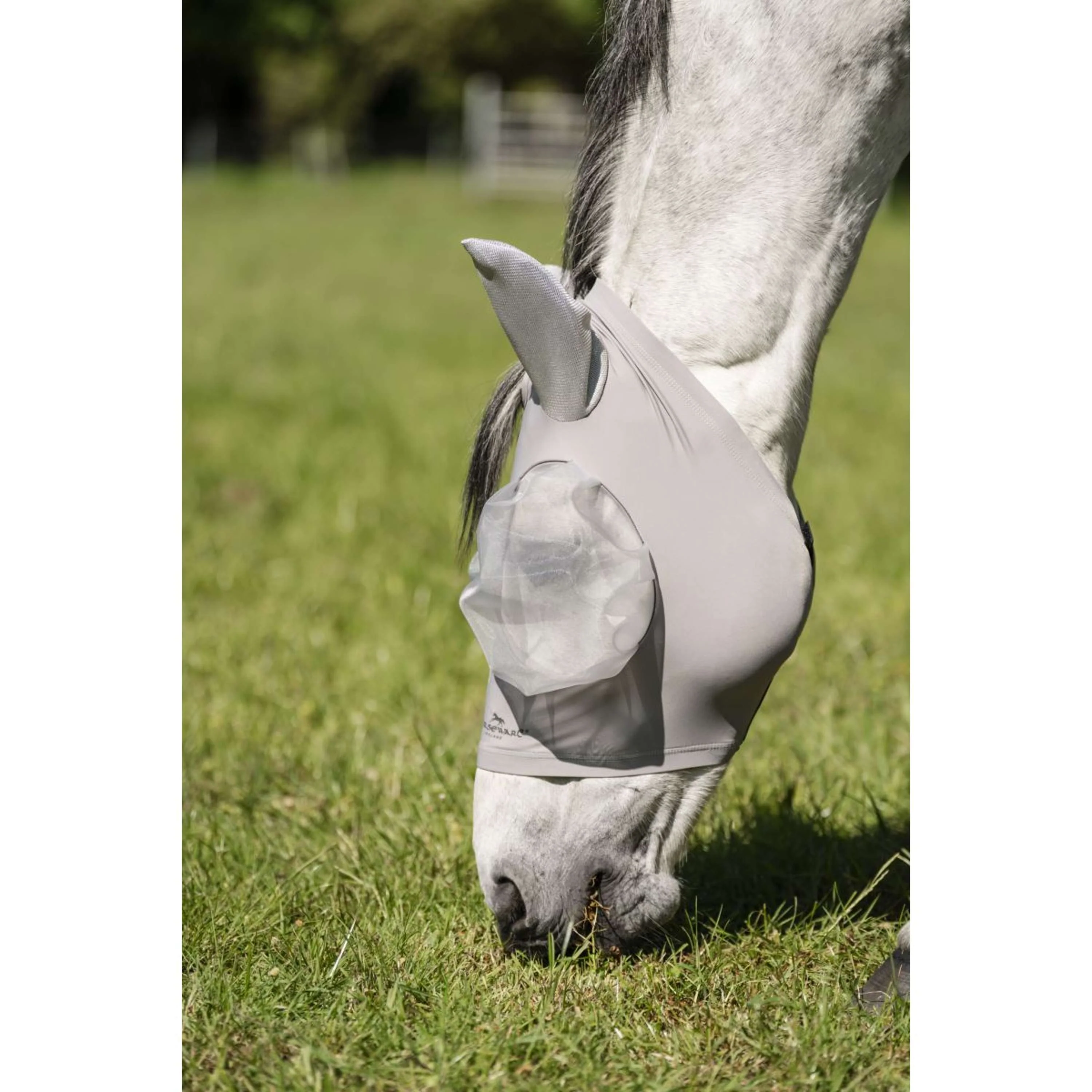 Horseware Masque Anti-Mouches Defense Silver/Silver - Image 6