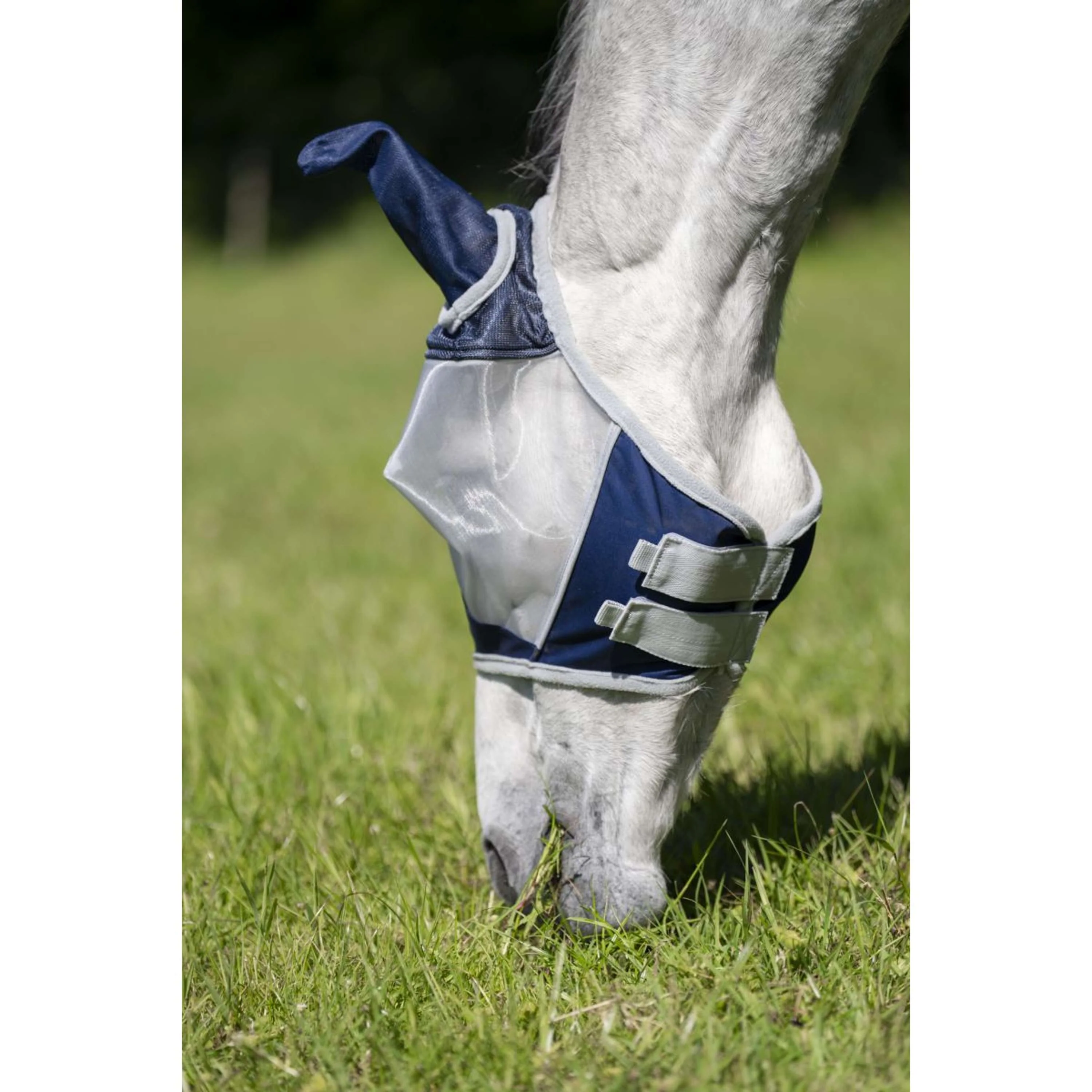 Horseware Masque Anti-Mouches Shield Marin/Argente - Image 4