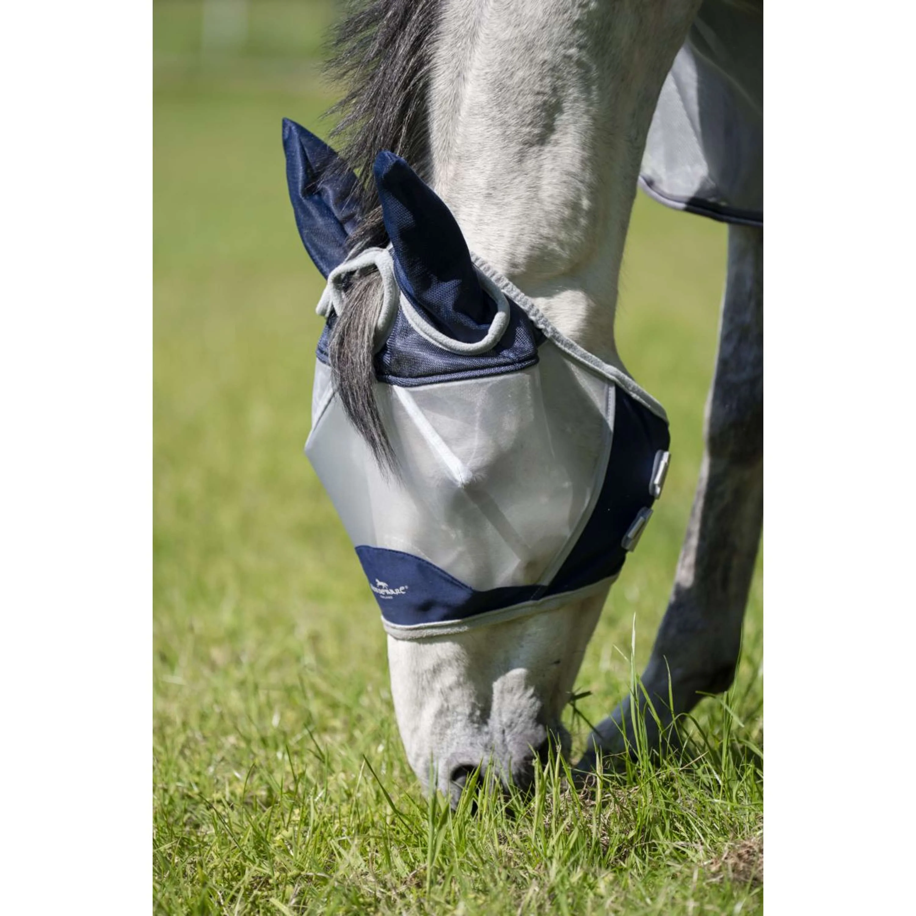 Horseware Masque Anti-Mouches Shield Marin/Argente - Image 5