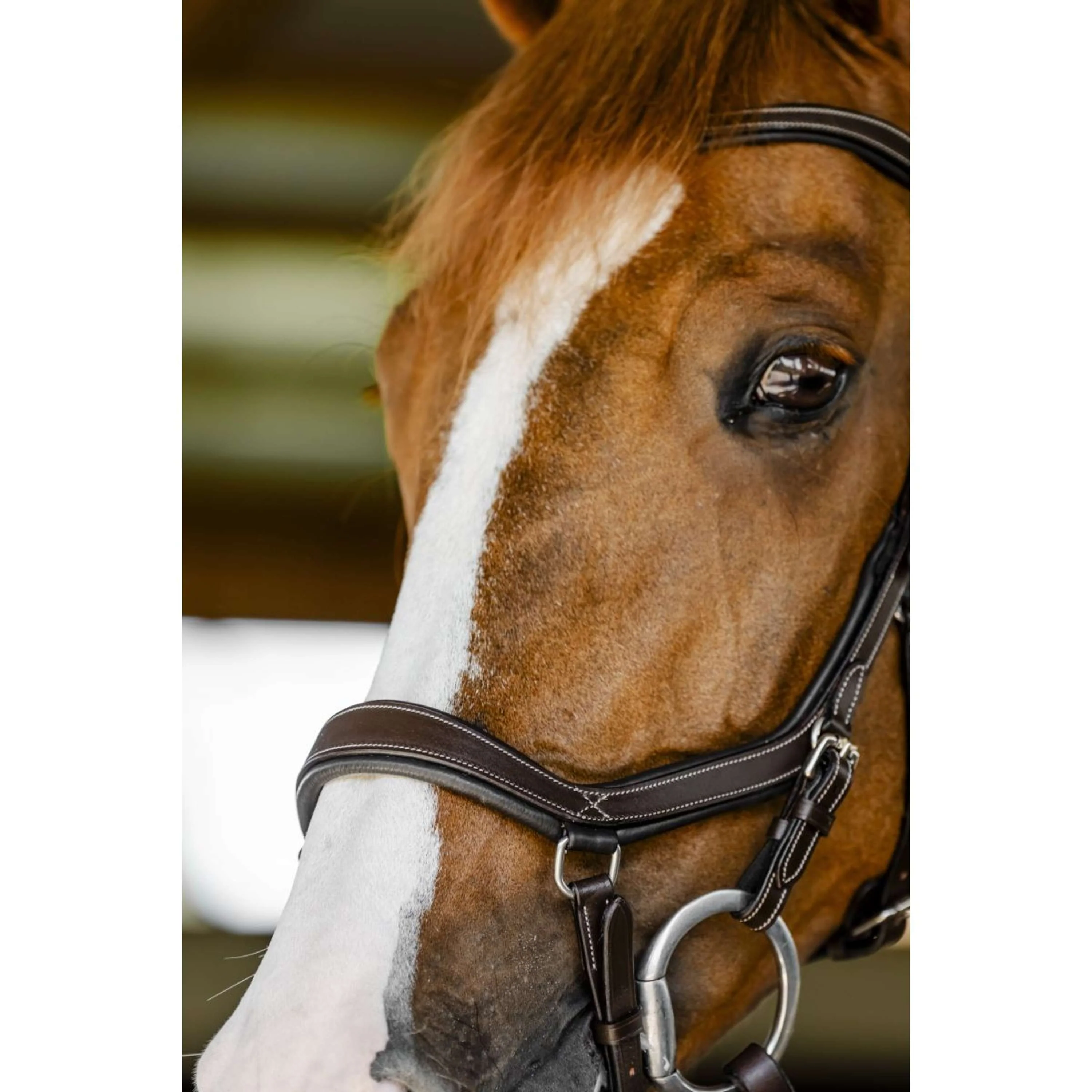 Horseware Micklem Competition Bridle Dark Havana - Image 4