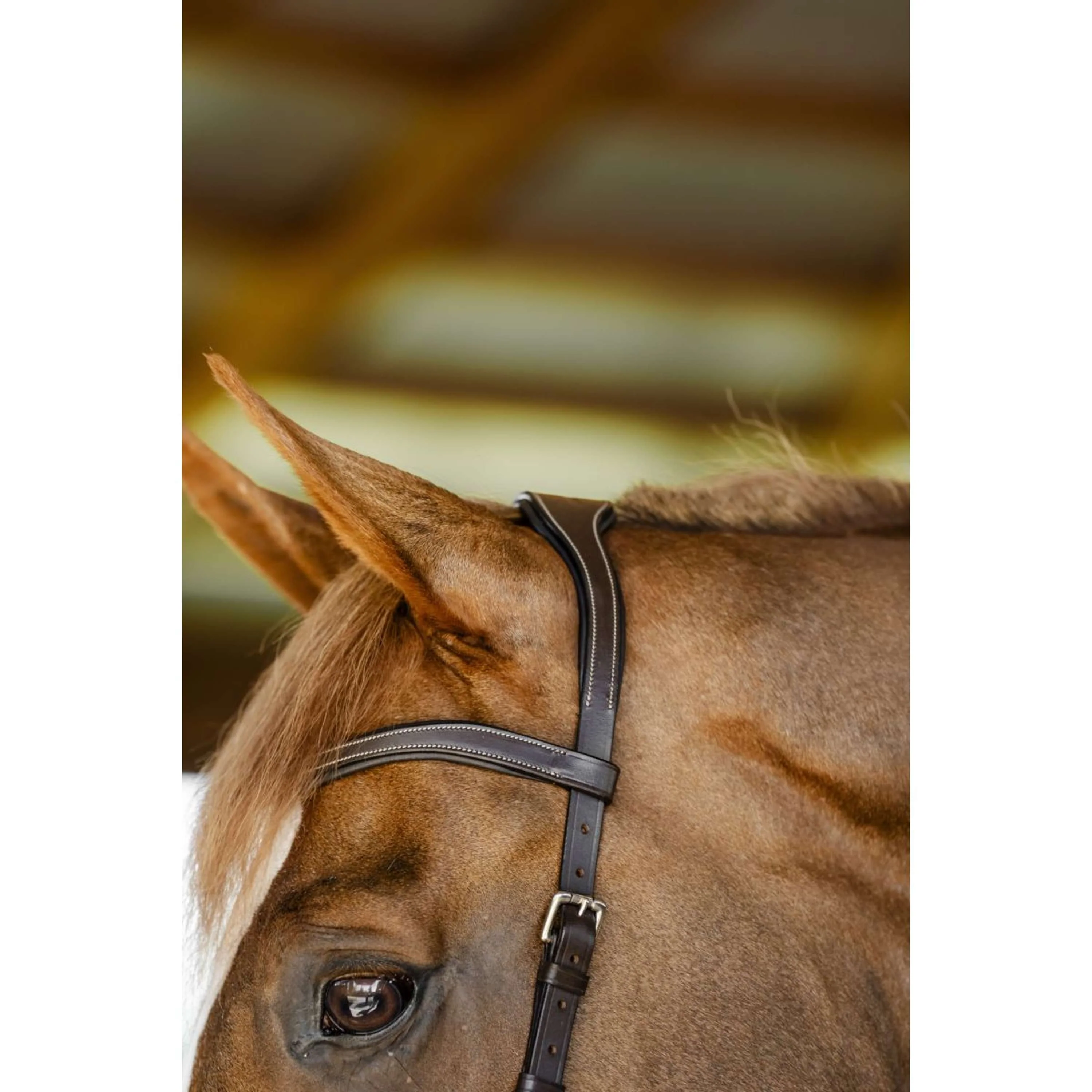 Horseware Micklem Competition Bridle Dark Havana - Image 5