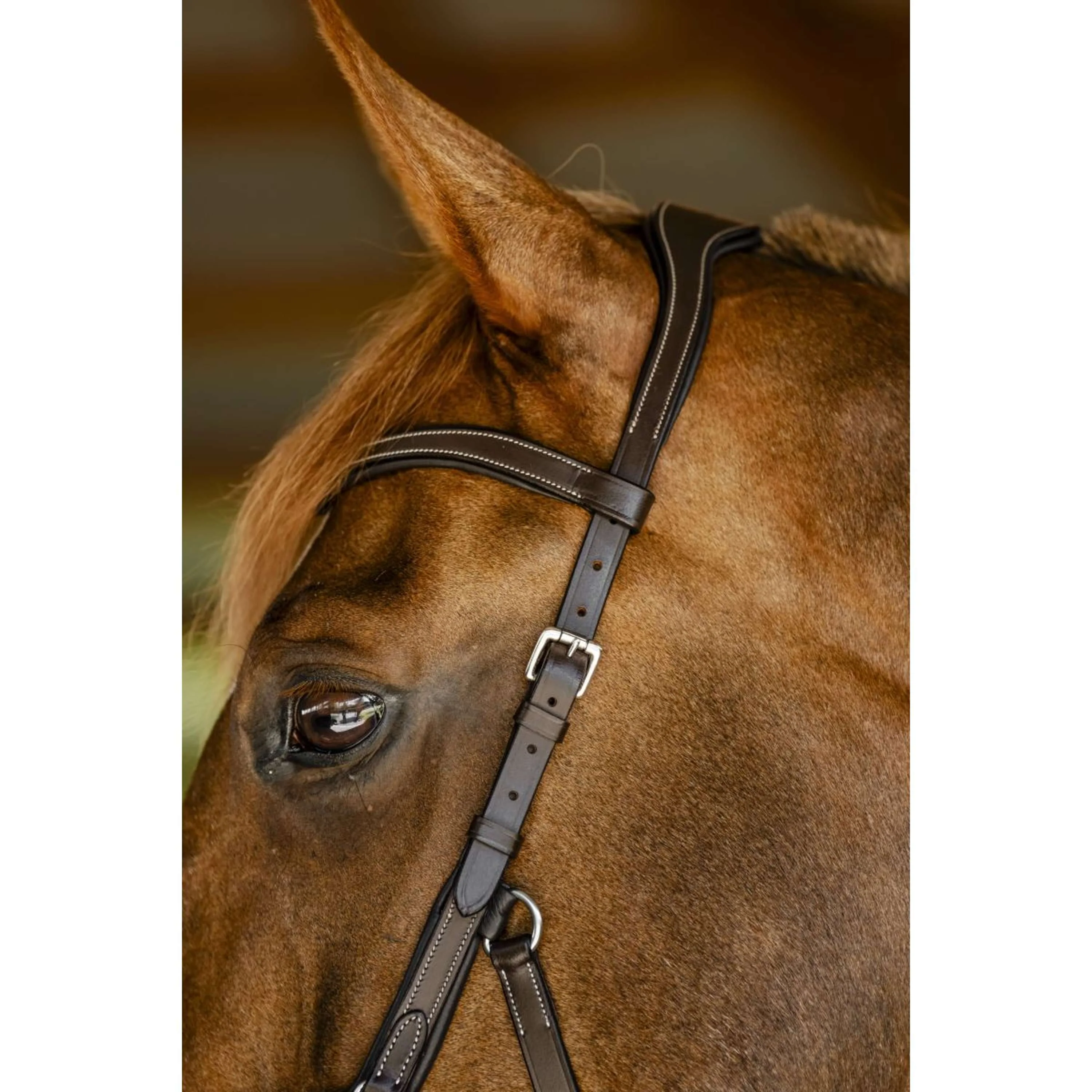 Horseware Micklem Competition Bridle Dark Havana - Image 7