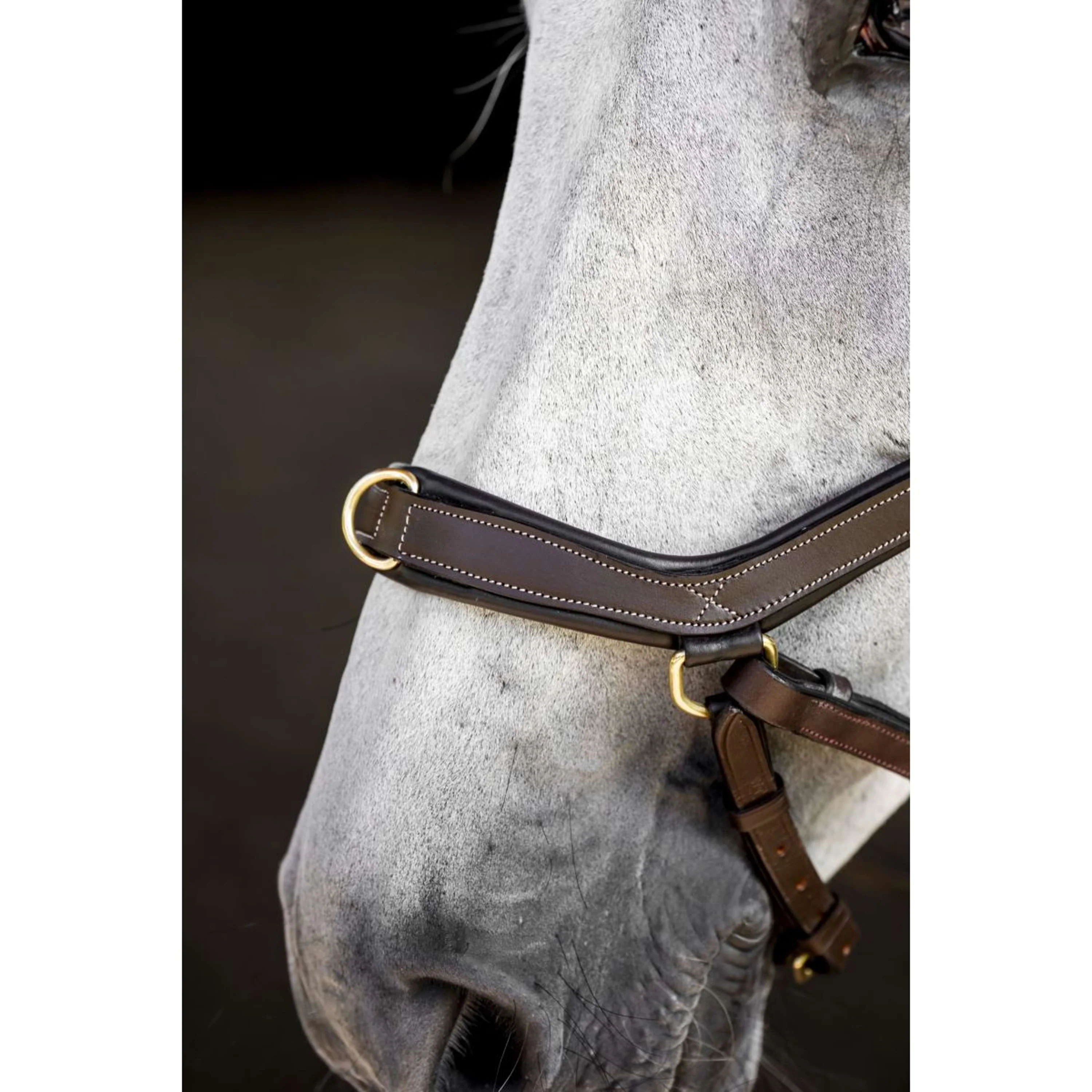 Horseware Micklem Multi Bridle Dark Havana - Image 4