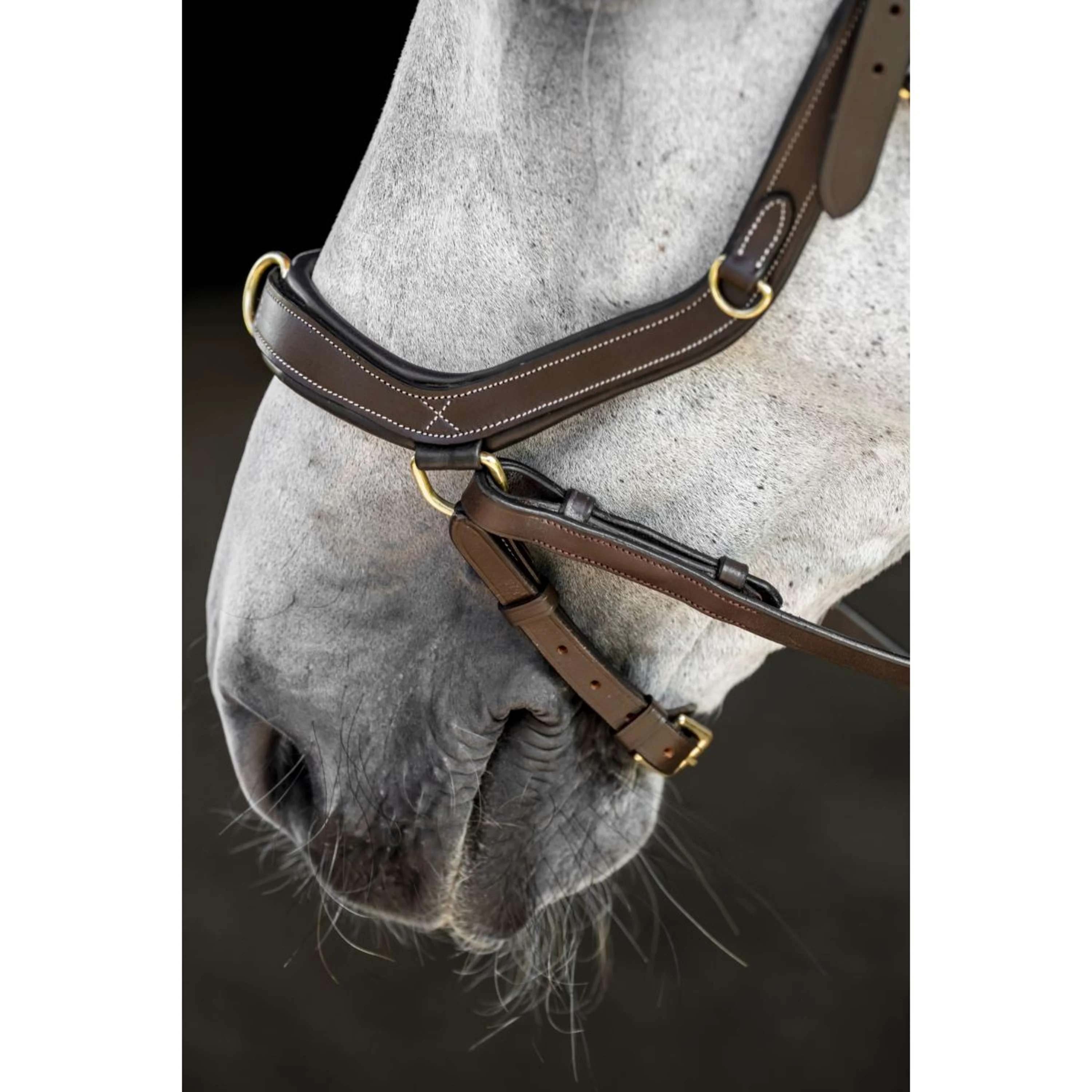 Horseware Micklem Multi Bridle Dark Havana - Image 5