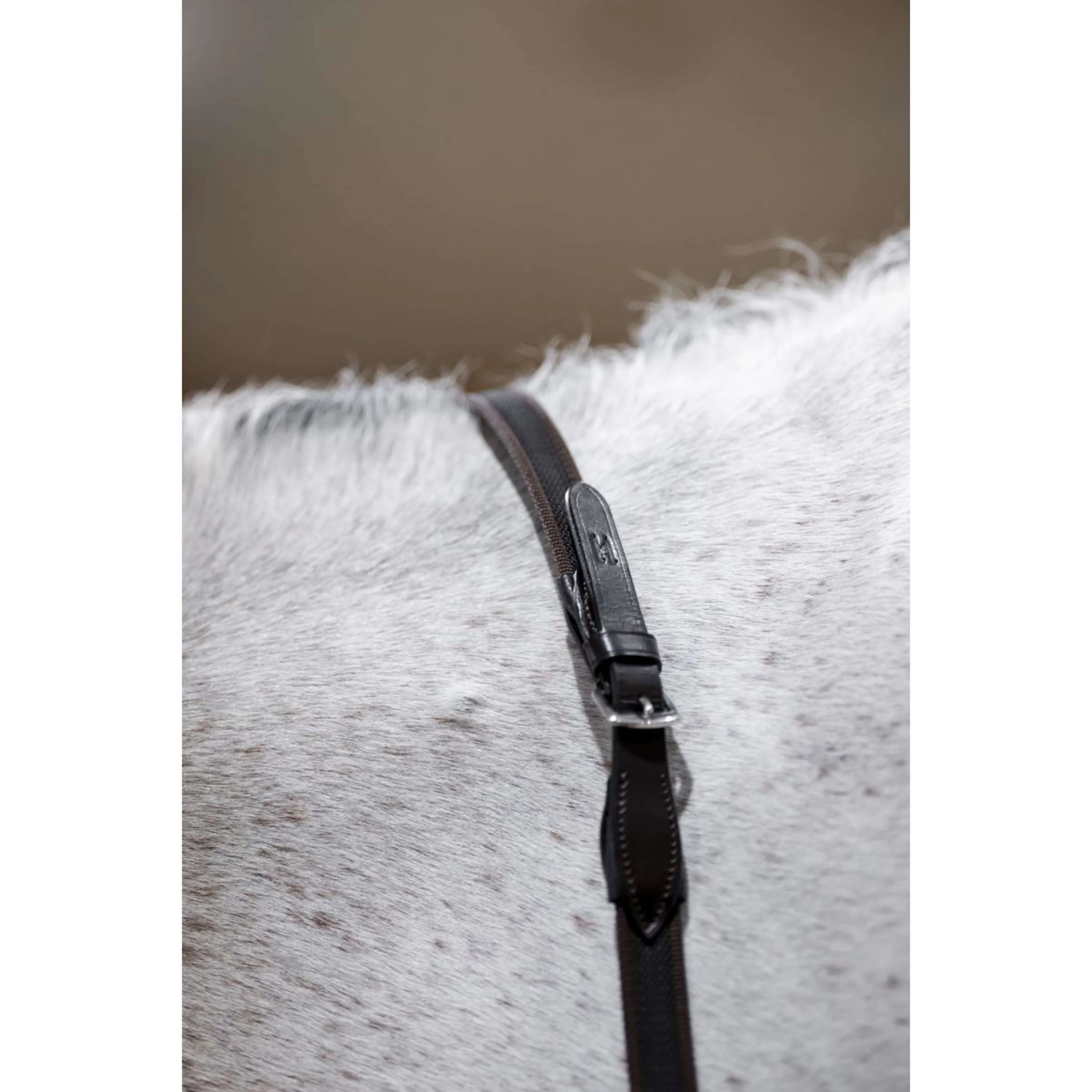 Horseware Rênes Rubber Grip Continental Marron - Image 3