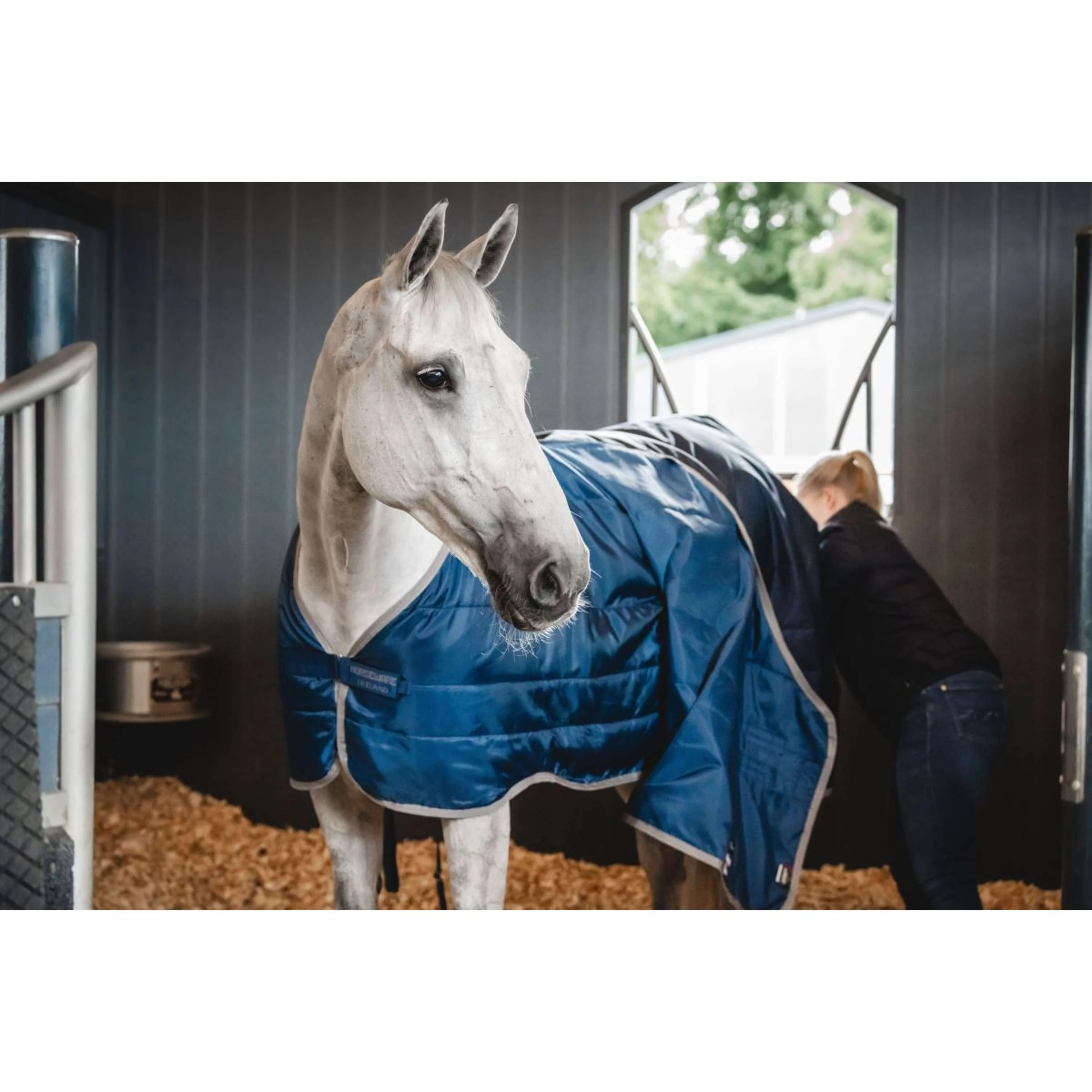 Horseware Therapy Ionic 50g Bleu Impérial/Argent/Marine - Image 6