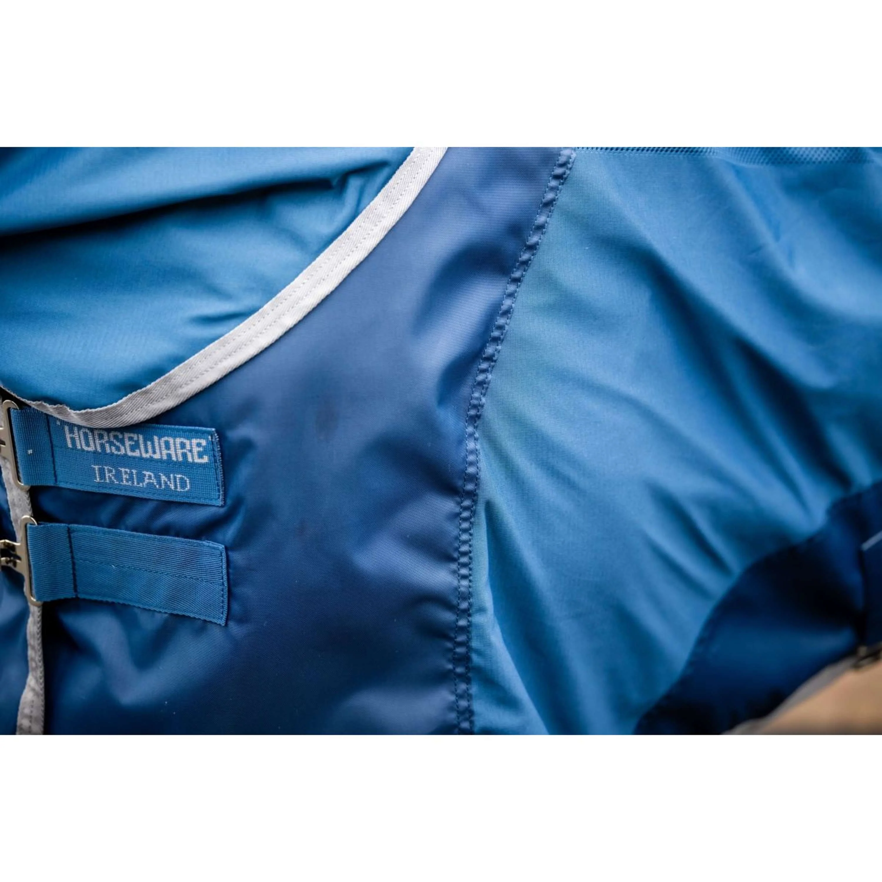Horseware Therapy Mesh Cooler Ionic Bleu Impérial/Argent/Marine - Image 2