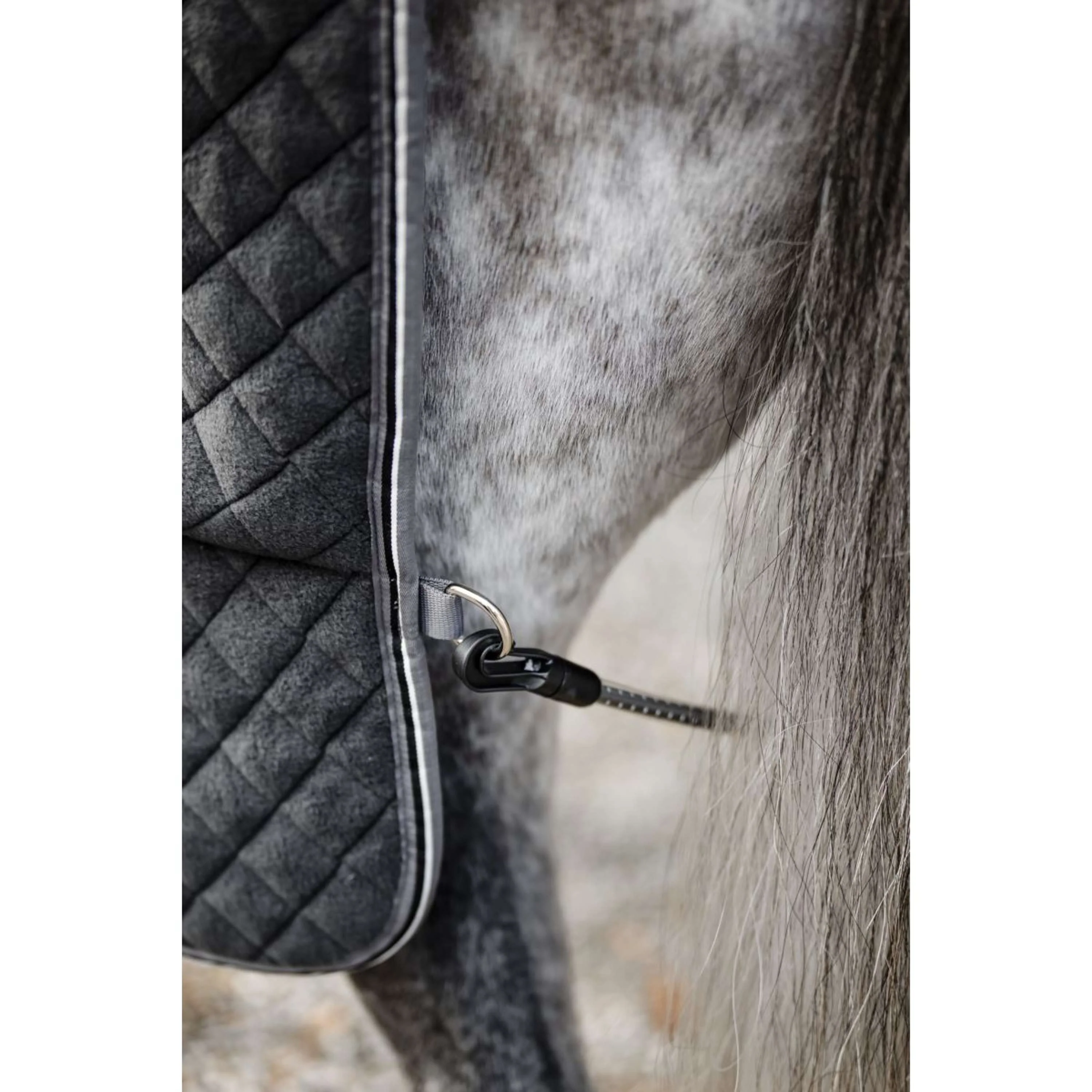 Horseware Thermal Cooler Black/Thunderstorm Grey/Silver - Image 9