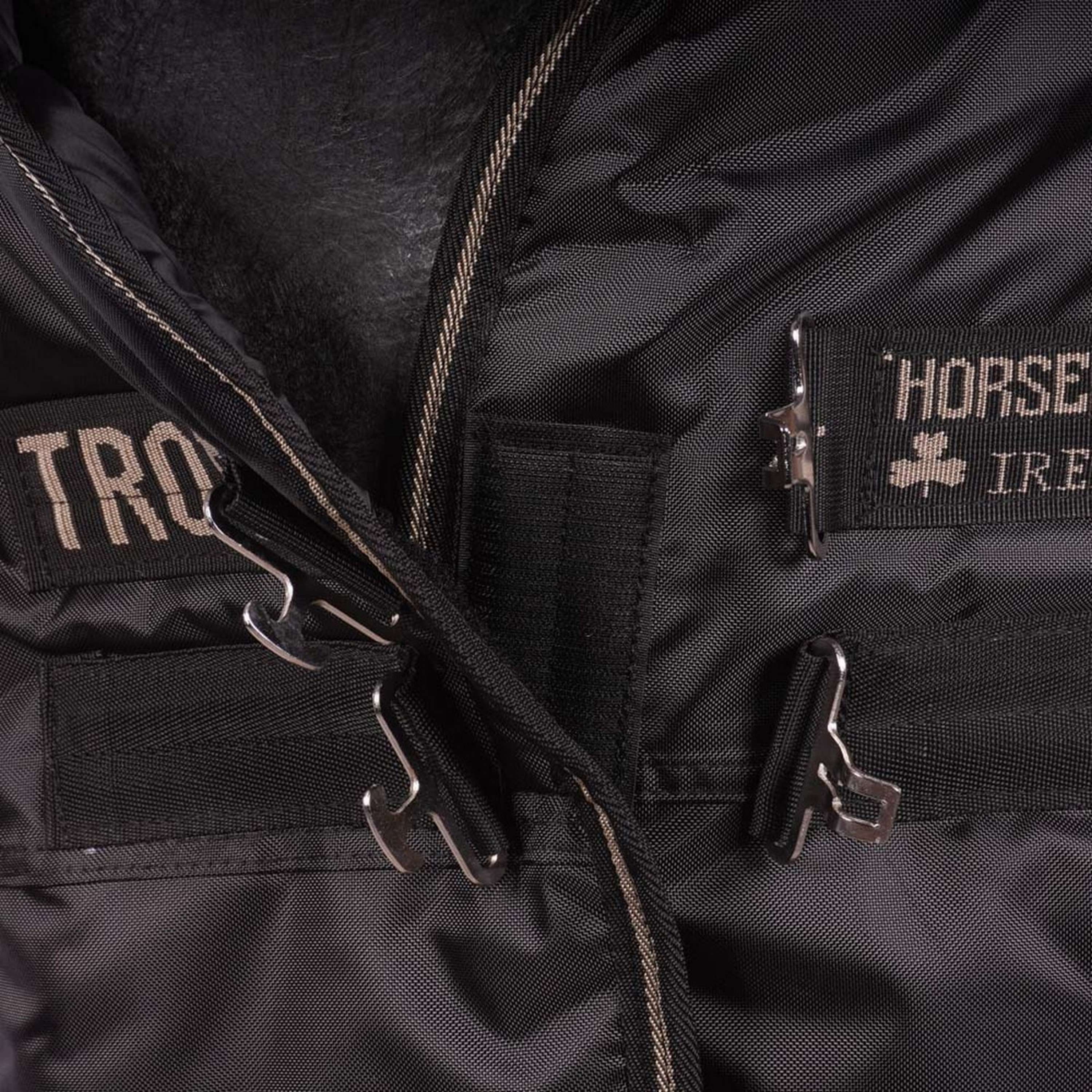 Horseware Trot Plus Heavy 350g Noir Tan - Image 5
