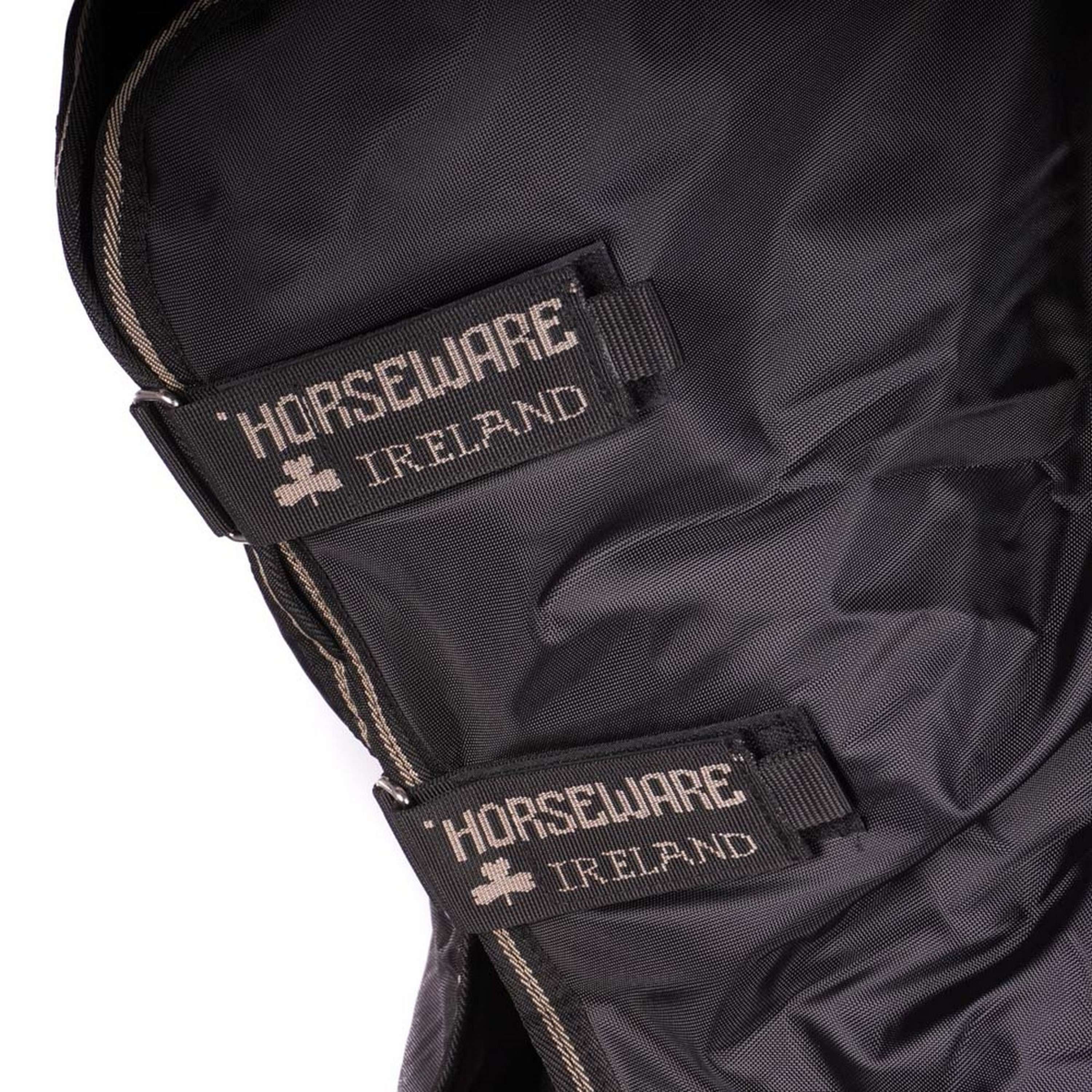 Horseware Trot Plus Heavy 350g Noir Tan - Image 6