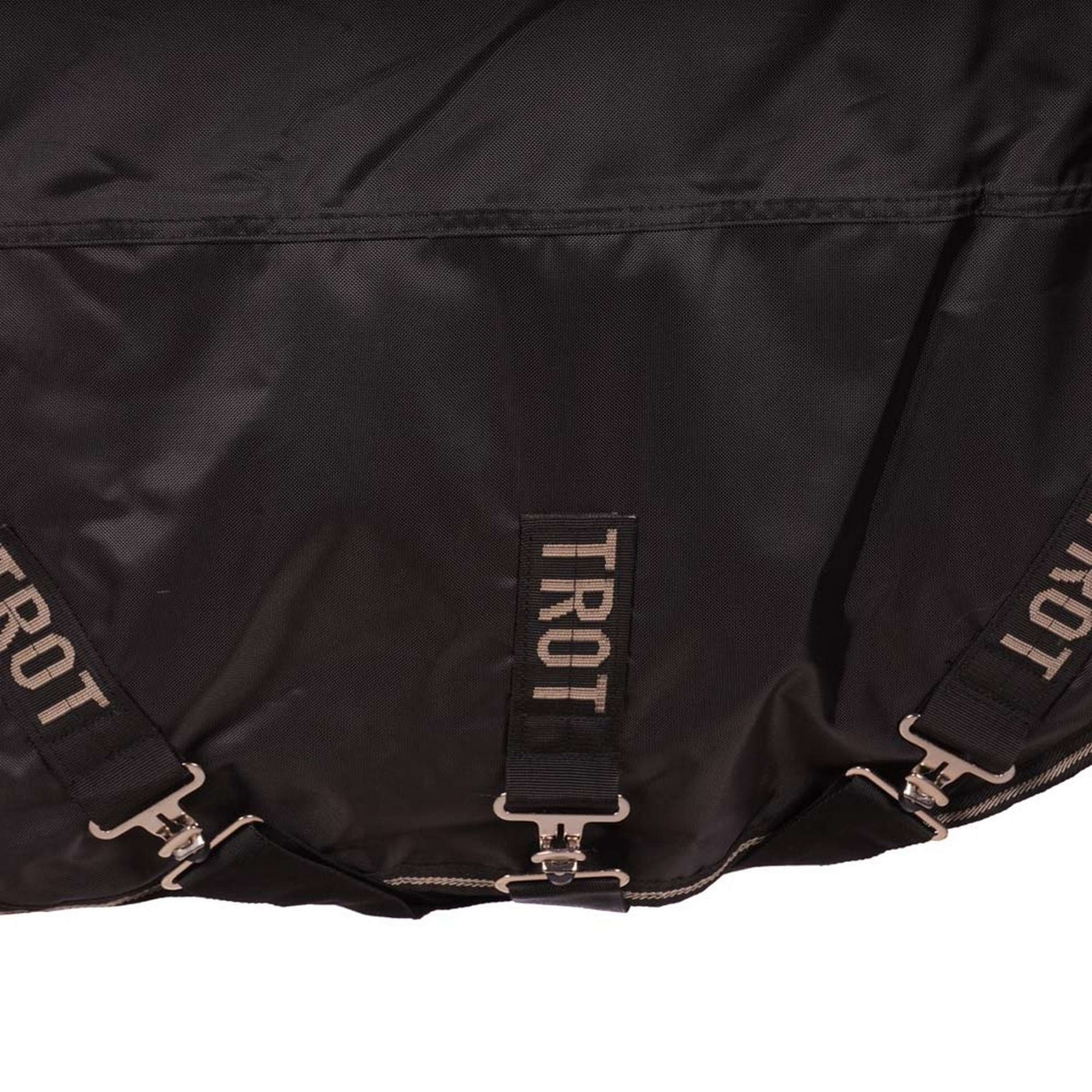 Horseware Trot Plus Heavy 350g Noir Tan - Image 9