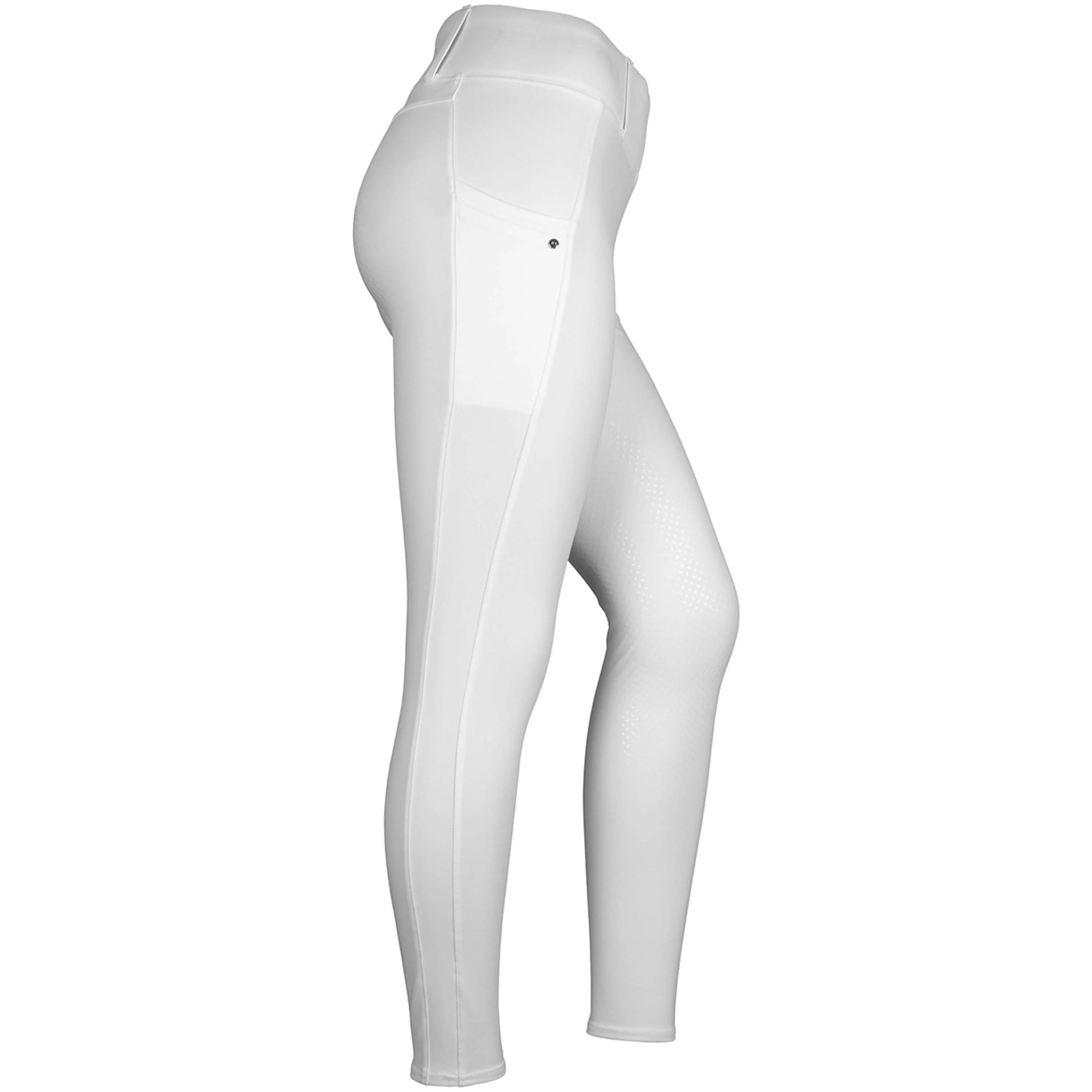 HV Polo Legging d'Ã‰quitation HVPFavourite Full Grip Blanc - Image 4