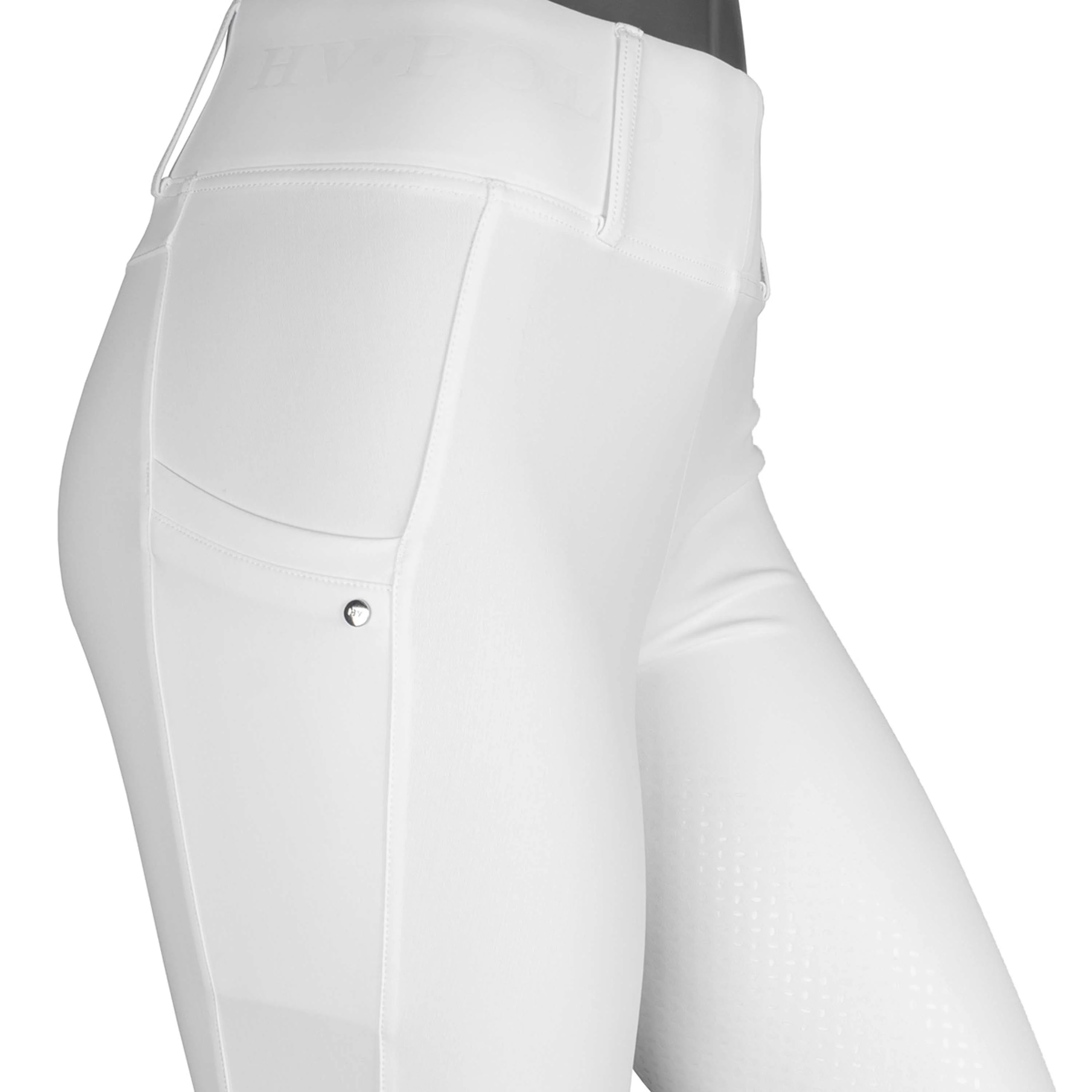 HV Polo Legging d'Ã‰quitation HVPFavourite Full Grip Blanc - Image 6