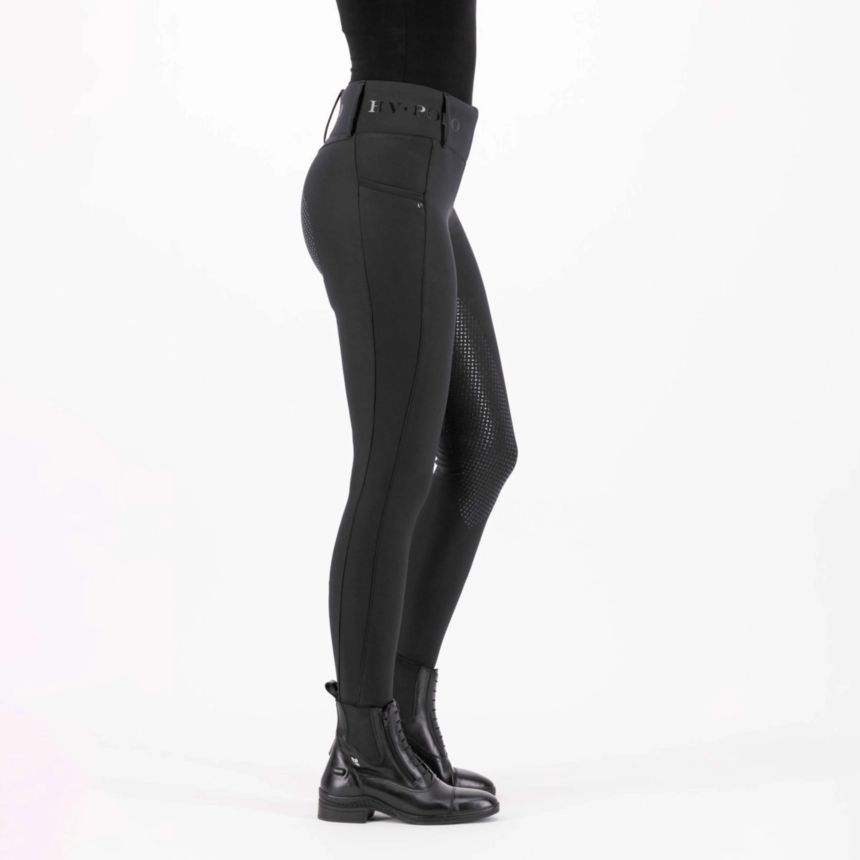 HV Polo Legging d'Ã‰quitation HVPFavourite Full Grip Noir - Image 4