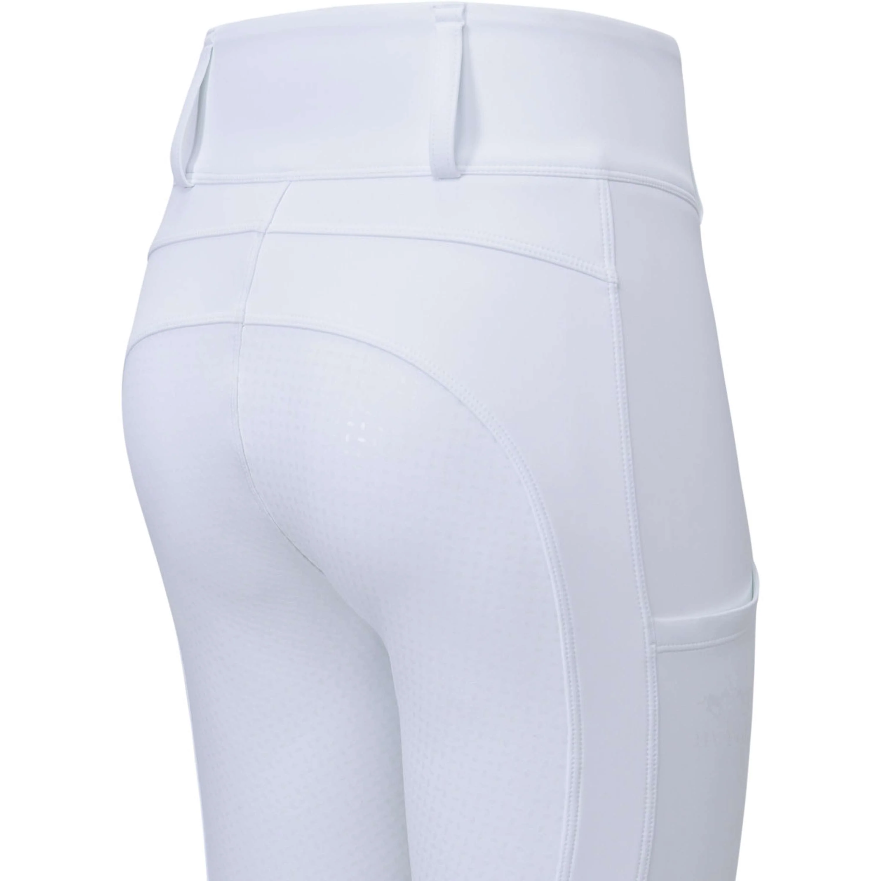 HV Polo Legging d'Ã‰quitation HVPManou Full Grip Blanc - Image 6
