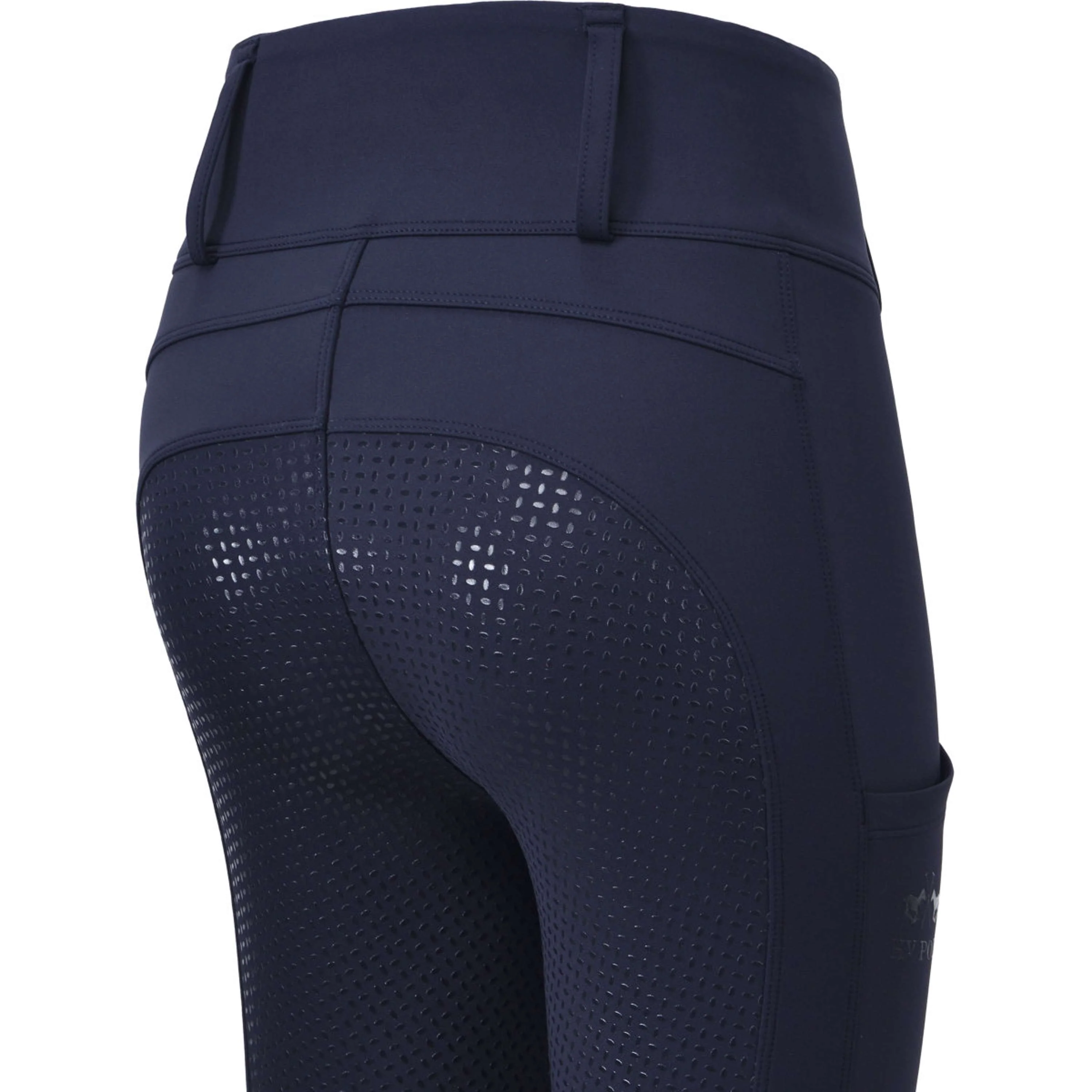 HV Polo Legging d'Ã‰quitation HVPManou Full Grip Marin - Image 3