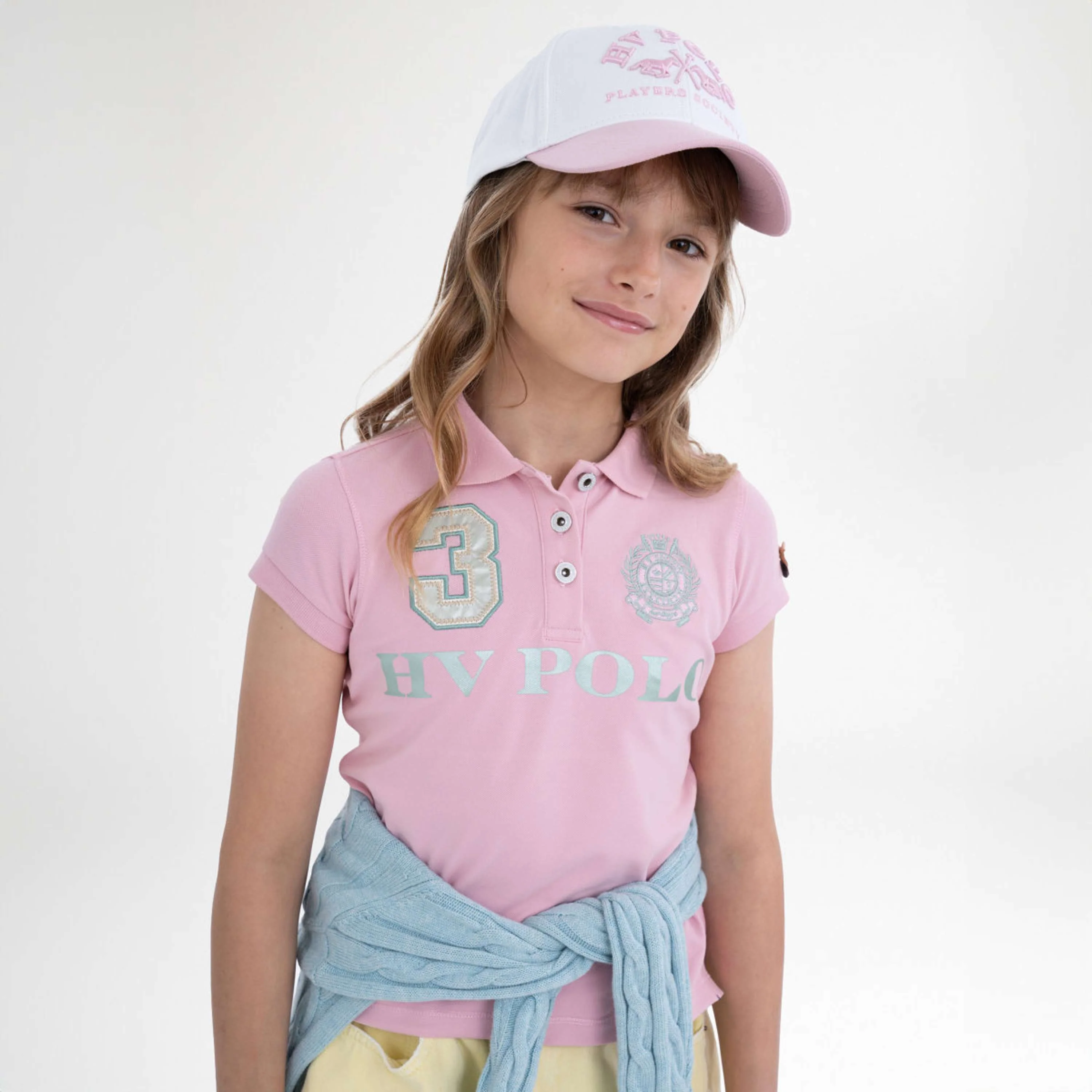 HV Polo Polo Favouritas EQ Kids Pretty Pink - Image 2