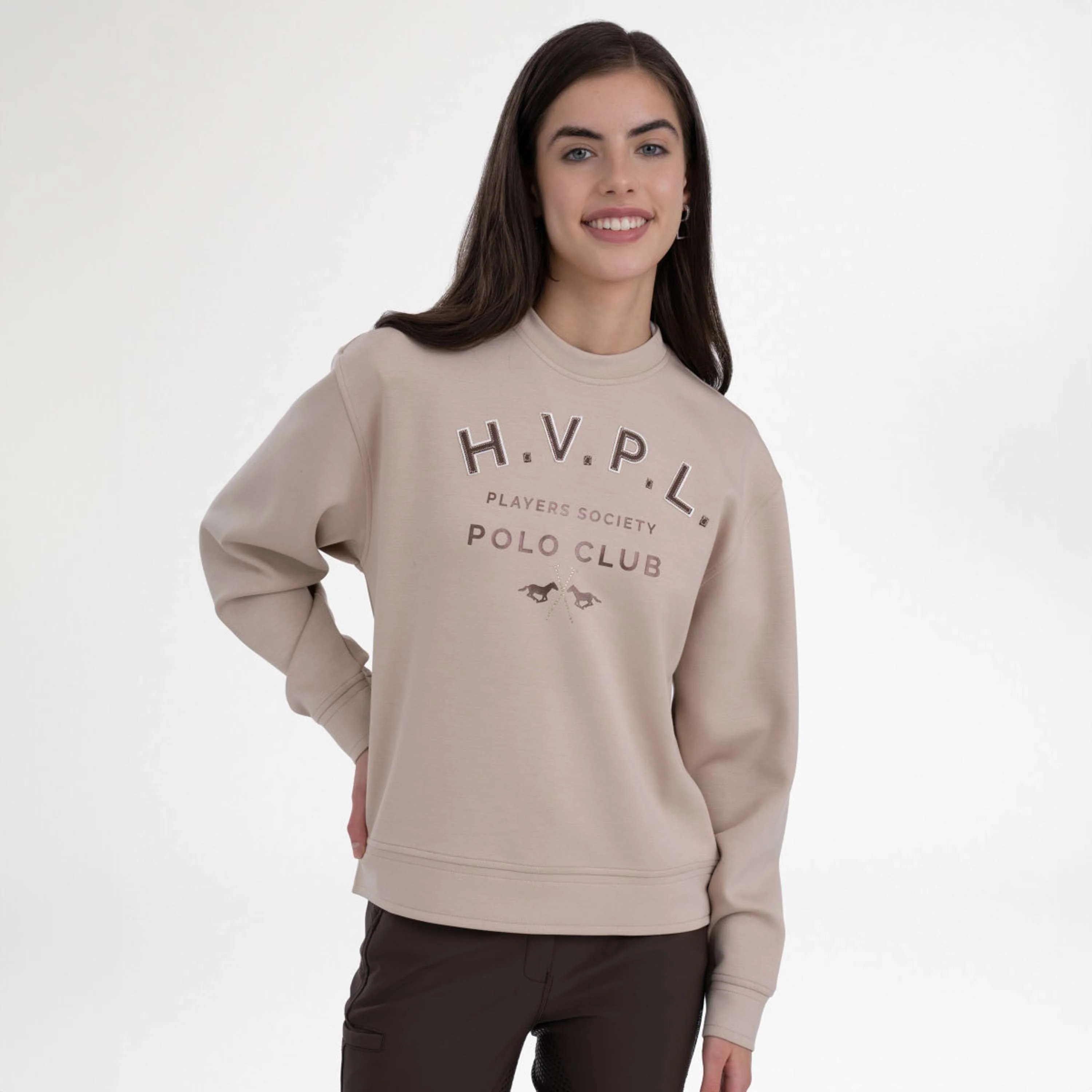 HV Polo Pull-over HVPJanice Champagne - Image 2