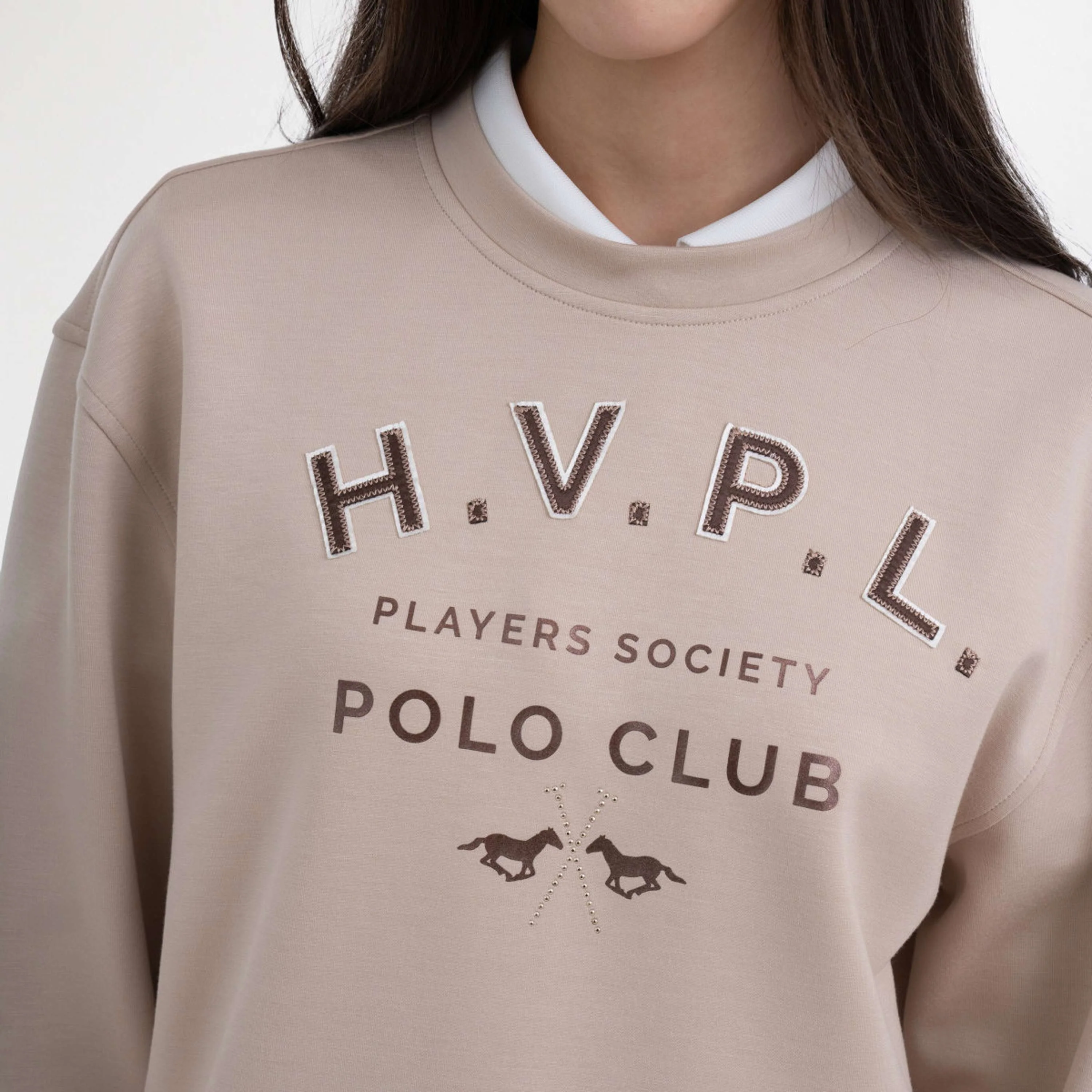 HV Polo Pull-over HVPJanice Champagne - Image 3
