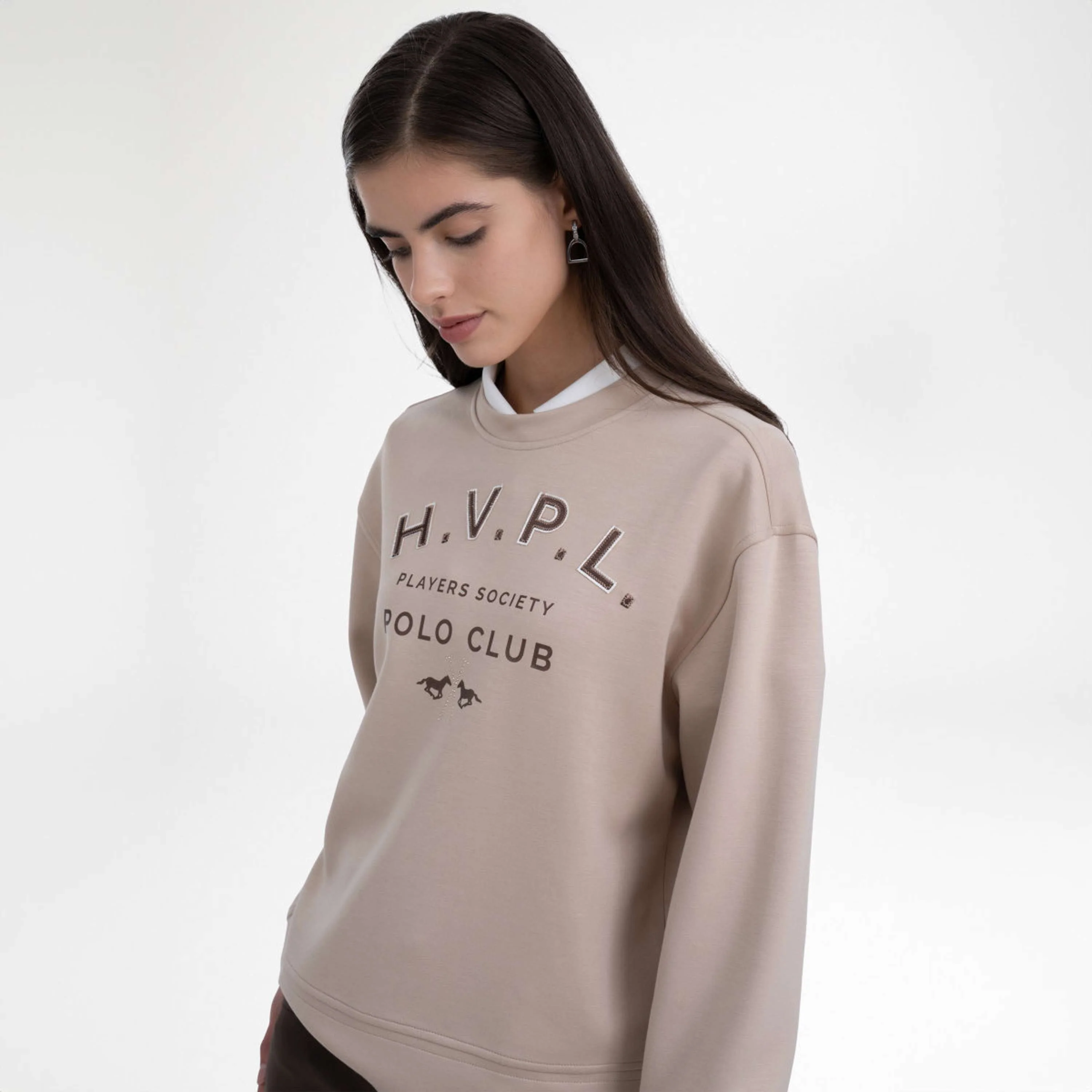 HV Polo Pull-over HVPJanice Champagne - Image 4