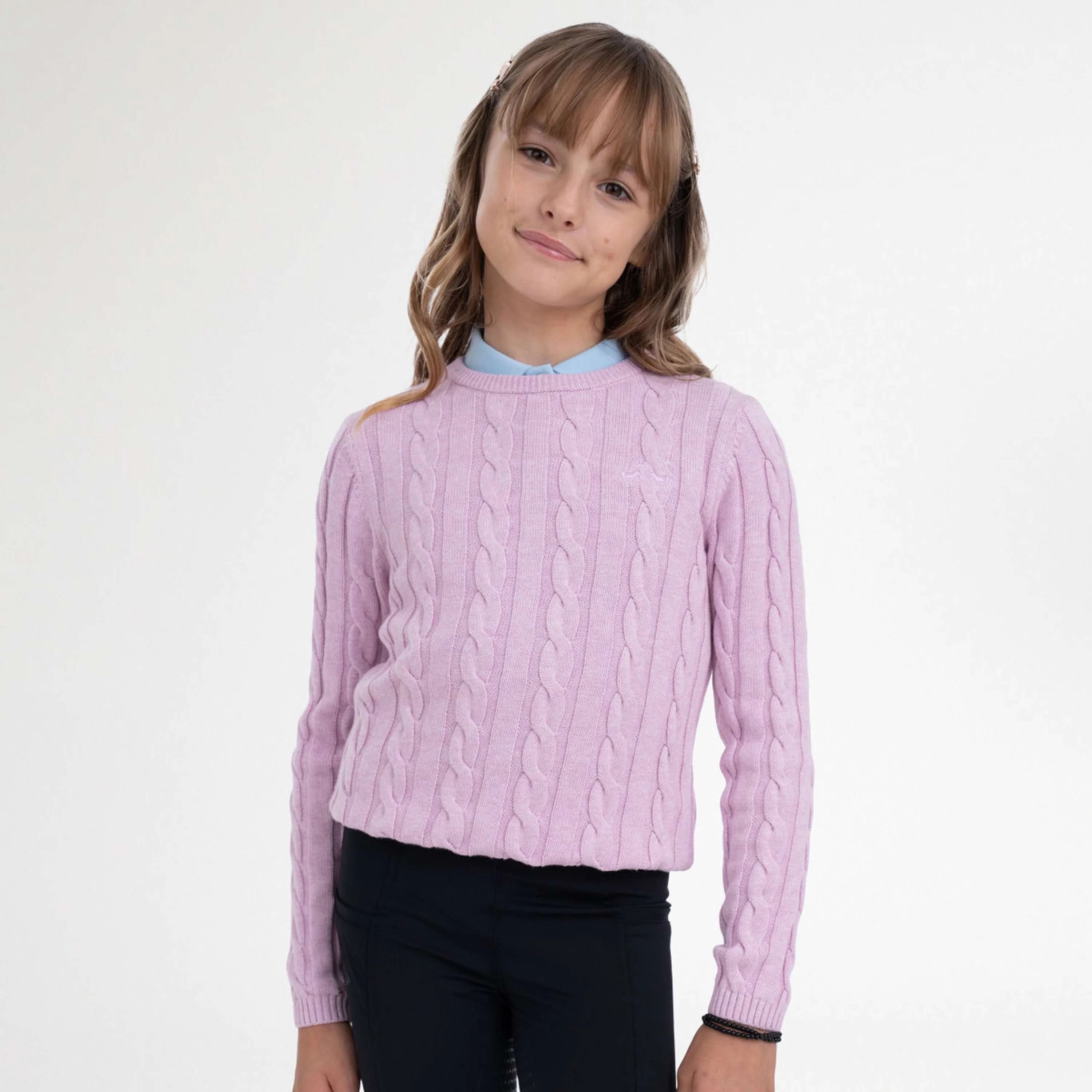 HV Polo Pullover HVPTally Kids Pretty Pink - Image 2