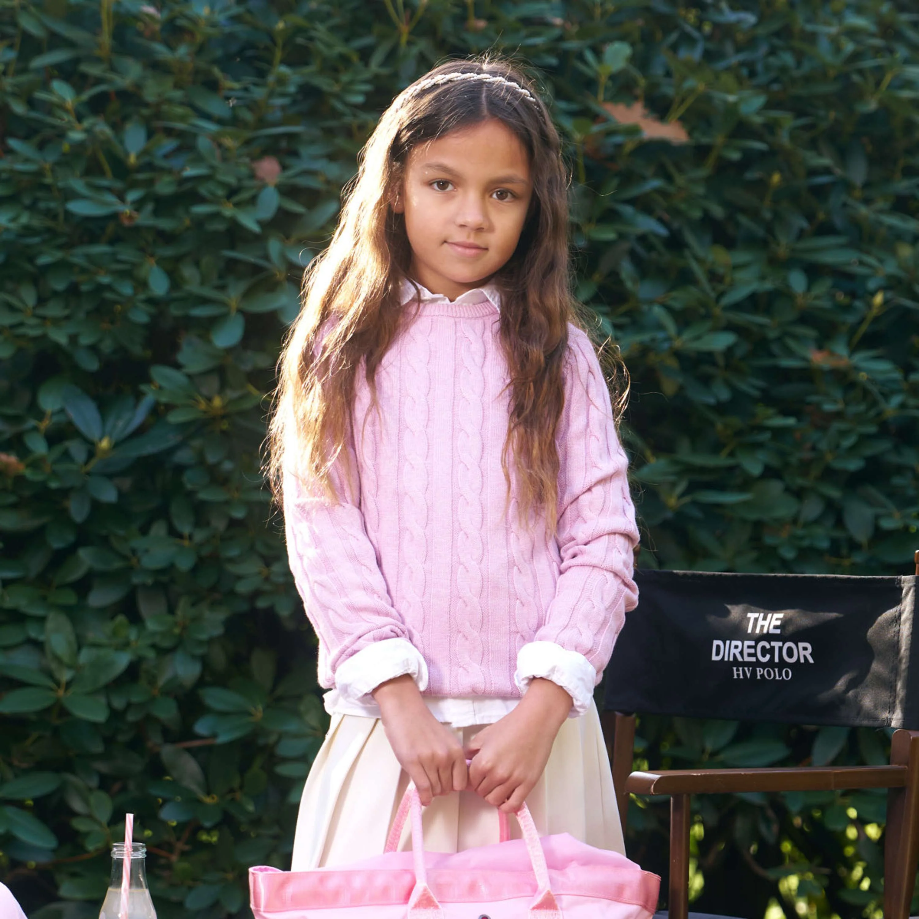 HV Polo Pullover HVPTally Kids Pretty Pink - Image 3