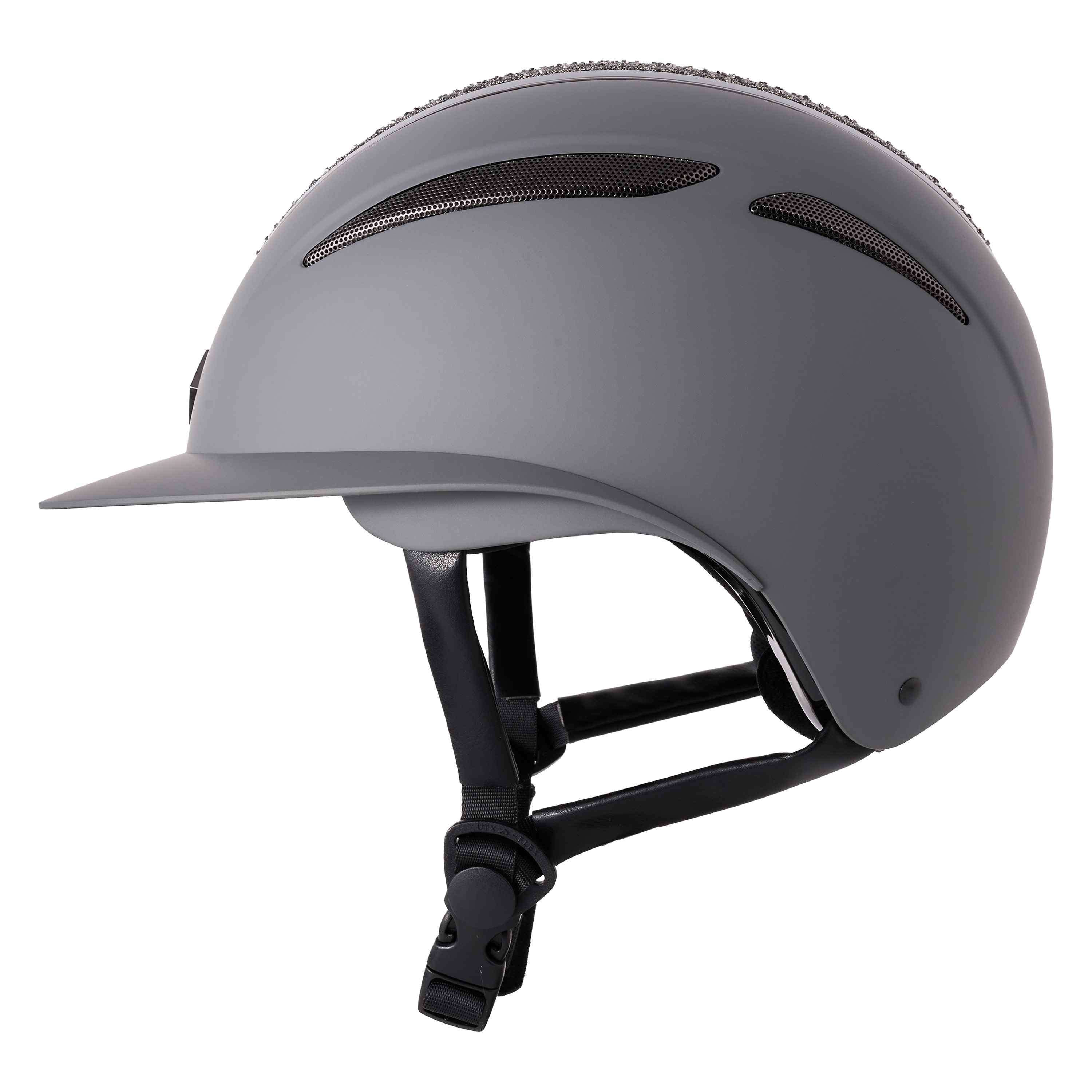 Imperial Riding Bombe IRHOlania Deluxe Big Visor Gris - Image 2