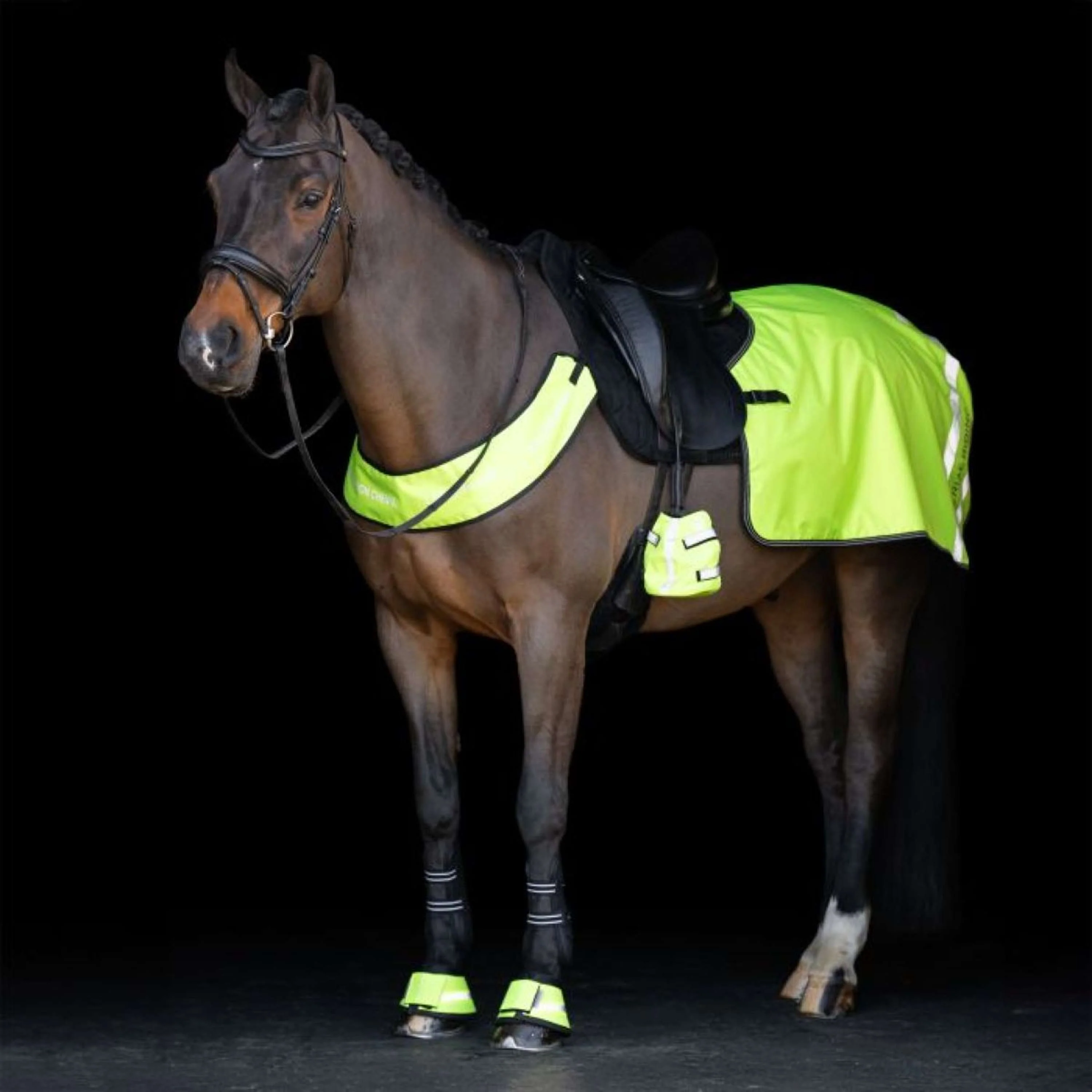 Imperial Riding Collier de Chasse IRHReflective Jaune - Image 3