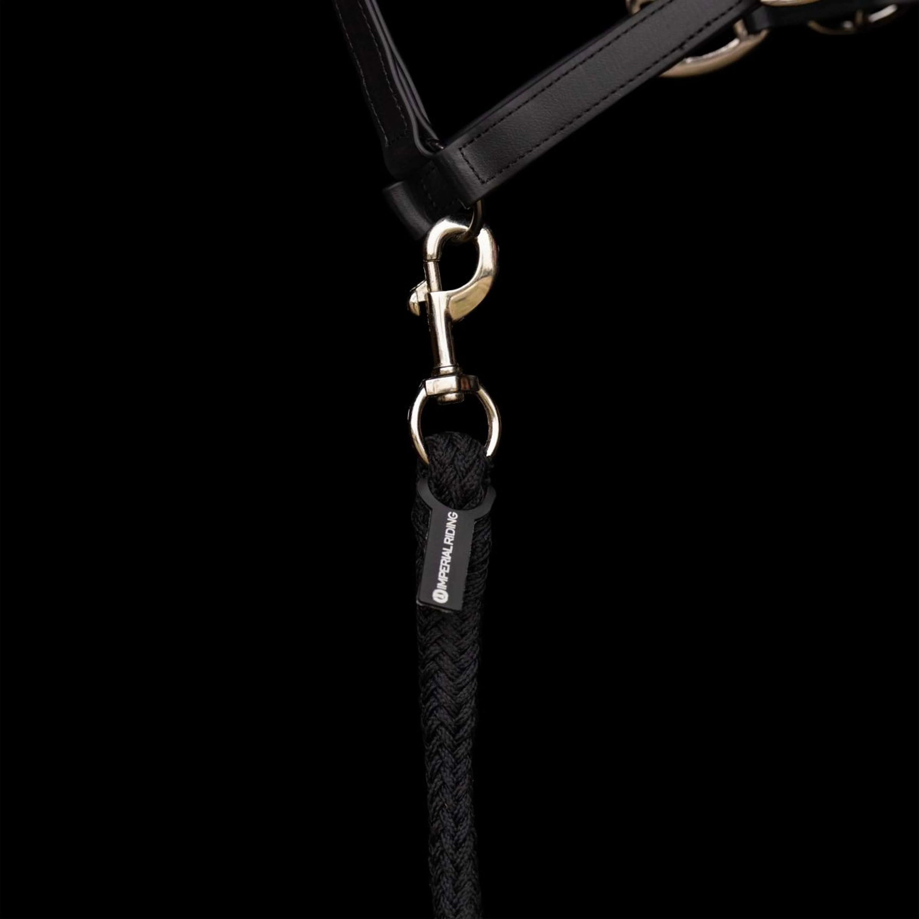 Imperial Riding Corde pour Licol IRHClassic Noir - Image 2