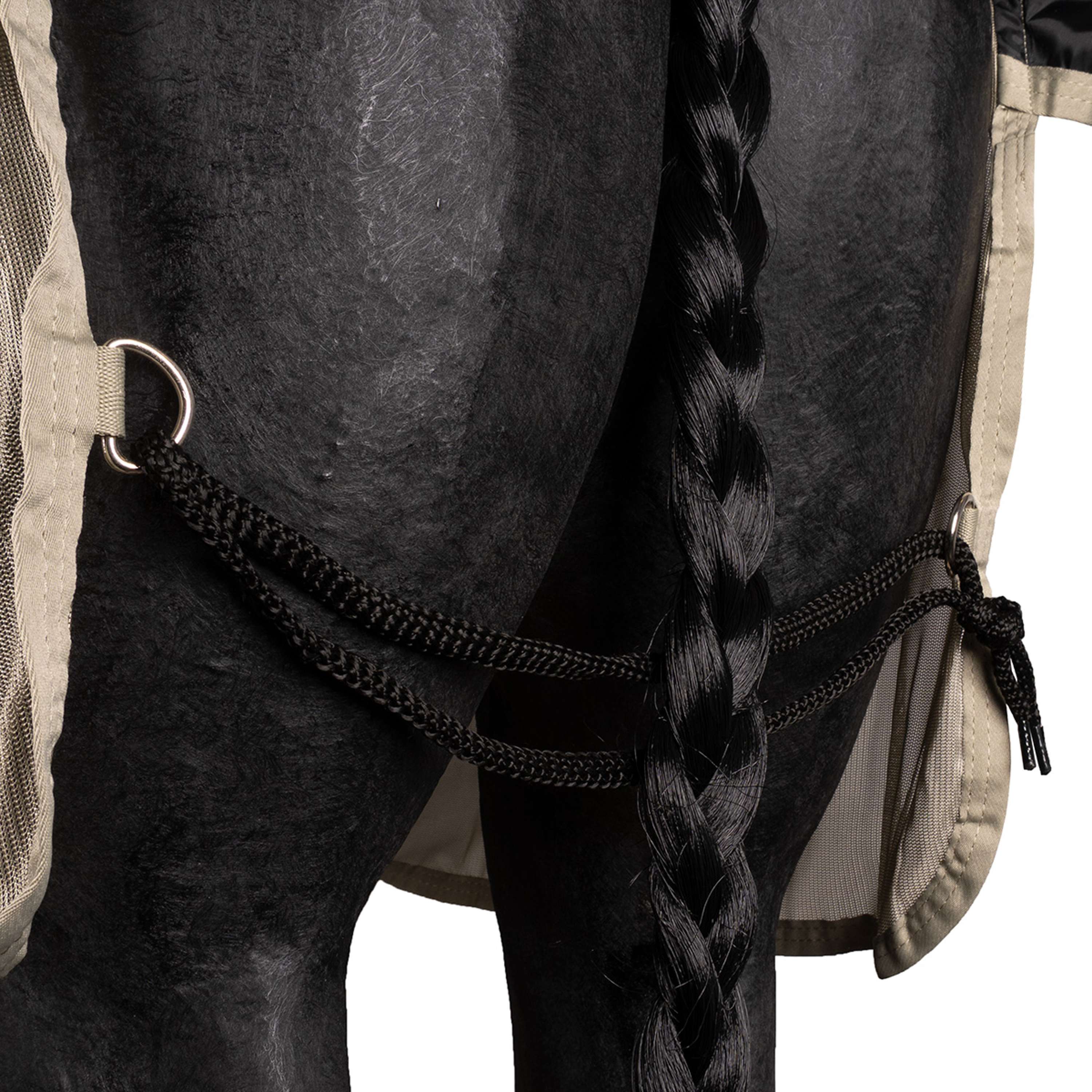 Imperial Riding Couverture Anti-Mouches IRHReese avec Couvre-cou Olive clair - Image 12