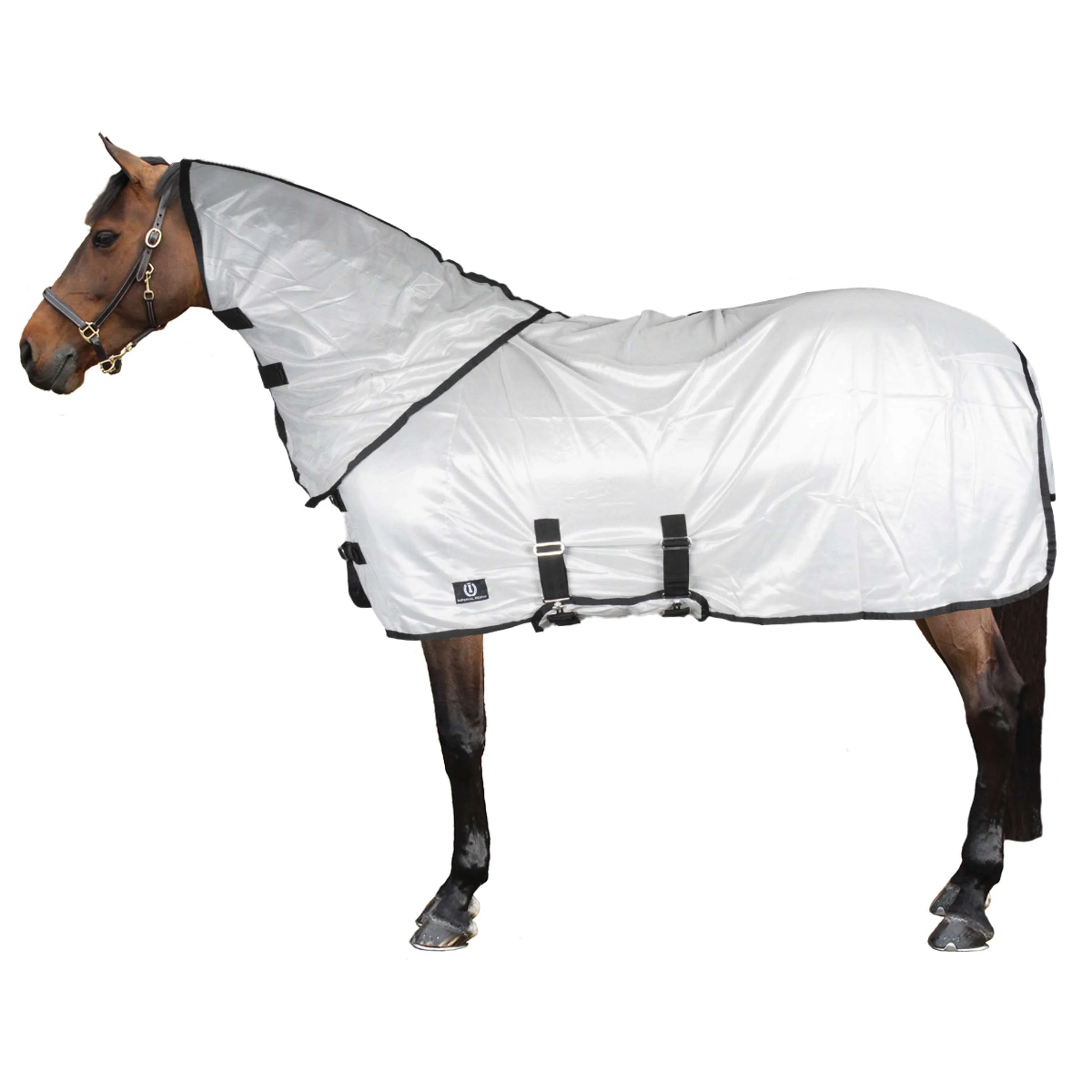 Imperial Riding Couverture Anti-Mouches IRHReese Gris Argent - Image 2