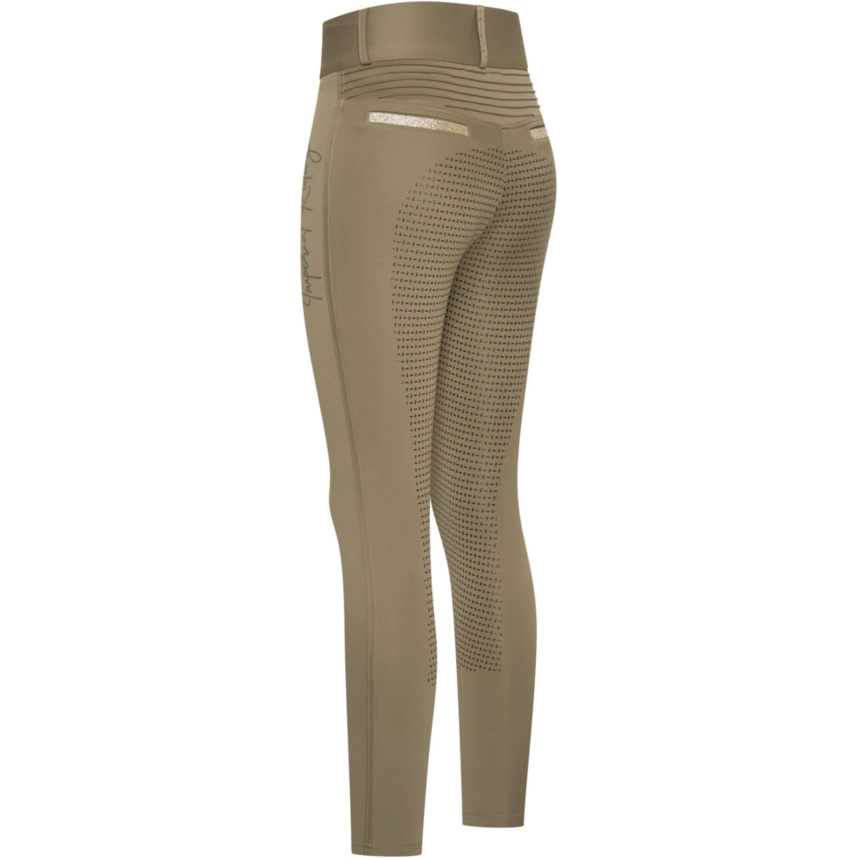 Imperial Riding Legging d'Ã‰quitation IRHComfi Sparks Full Grip Olive clair - Image 2